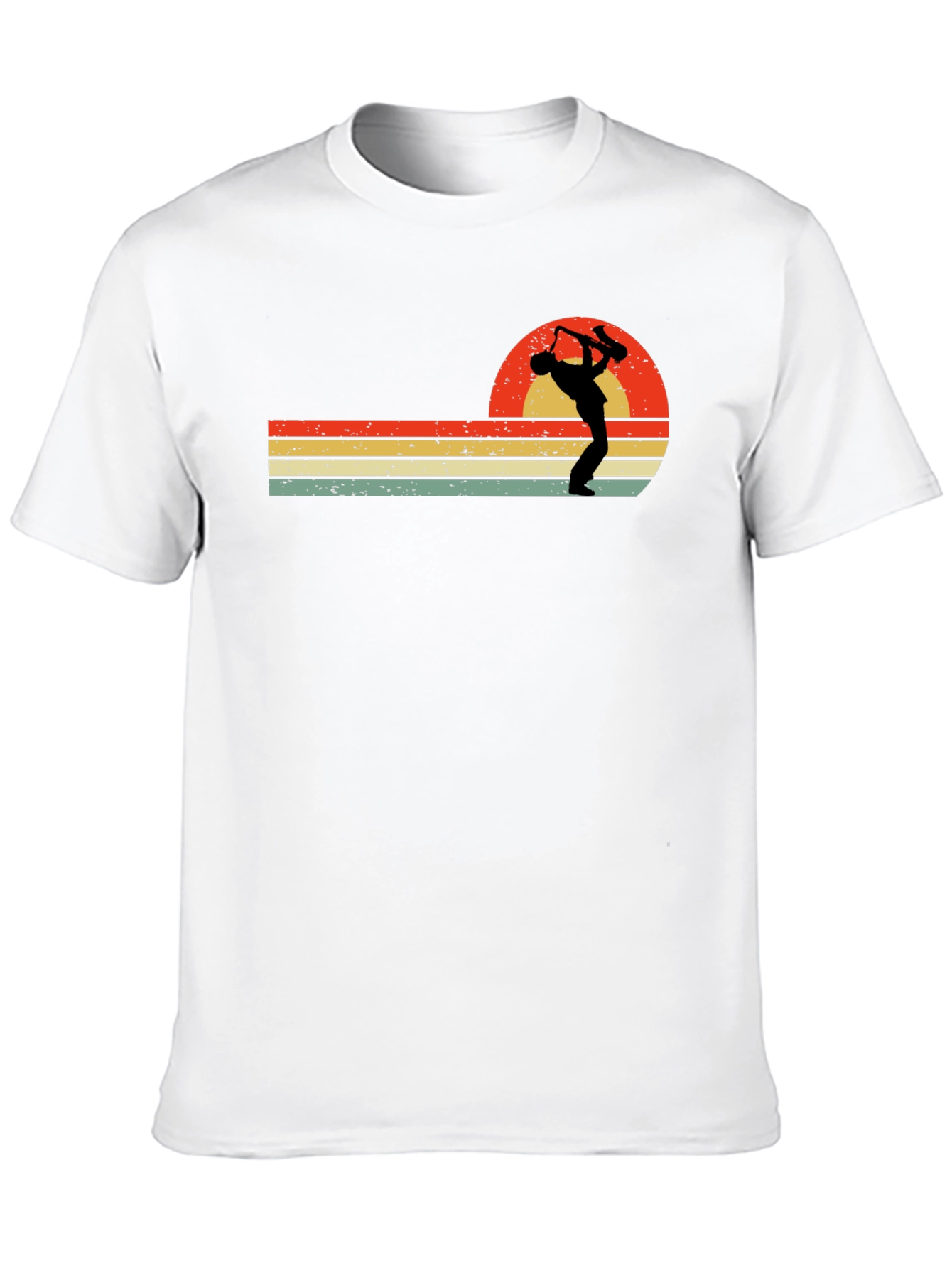 Retro Saxophone Player T-Shirt