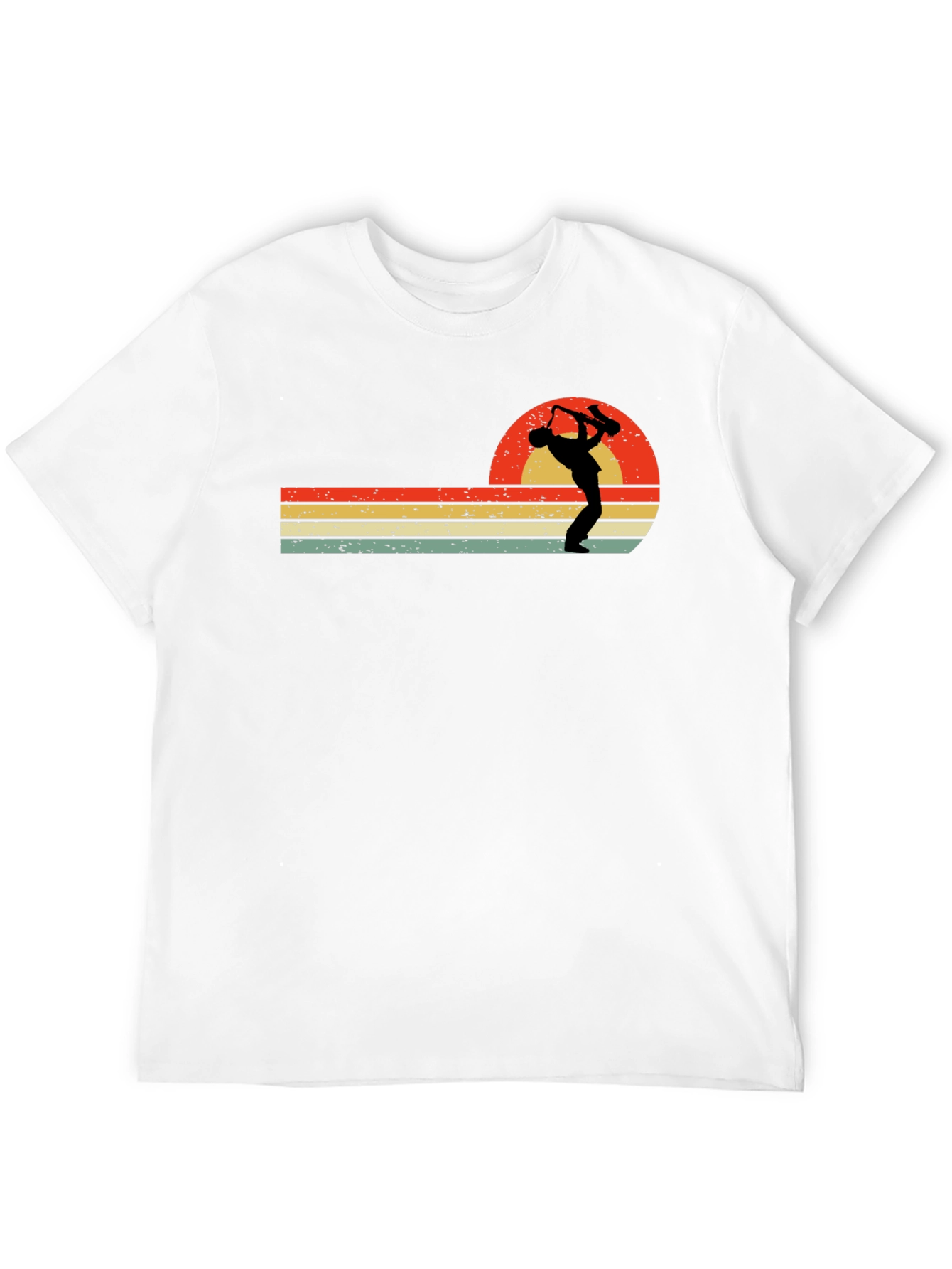 Retro Saxophone Player T-Shirt