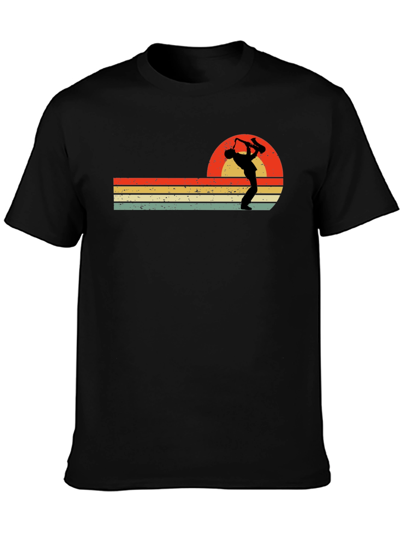 Retro Saxophone Player T-Shirt
