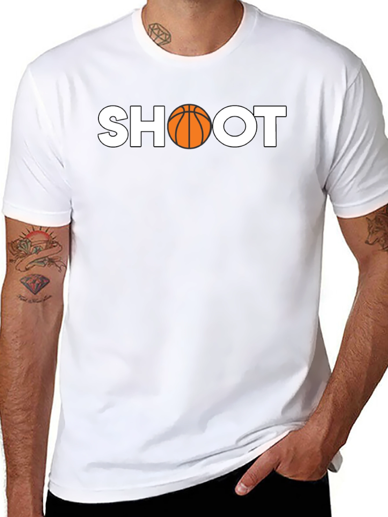 Basketball Shoot T-Shirt