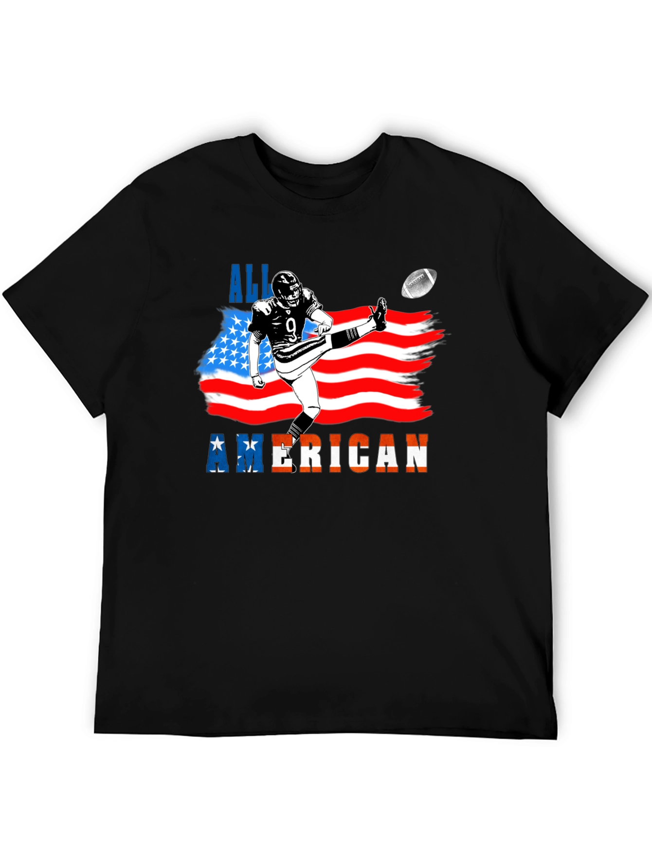 All American Football Graphic Tee