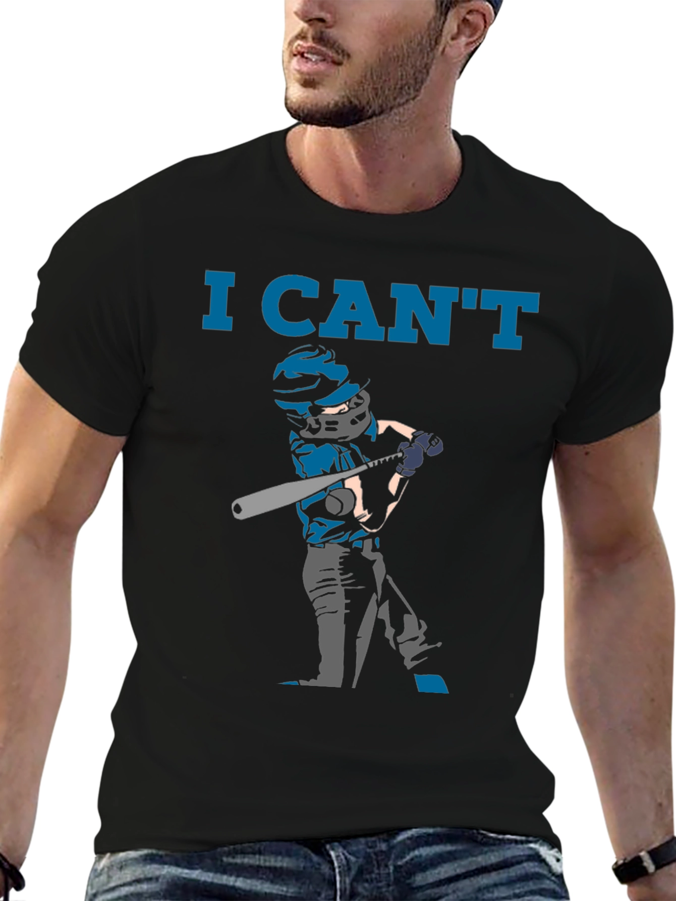 I Cant Baseball T-Shirt