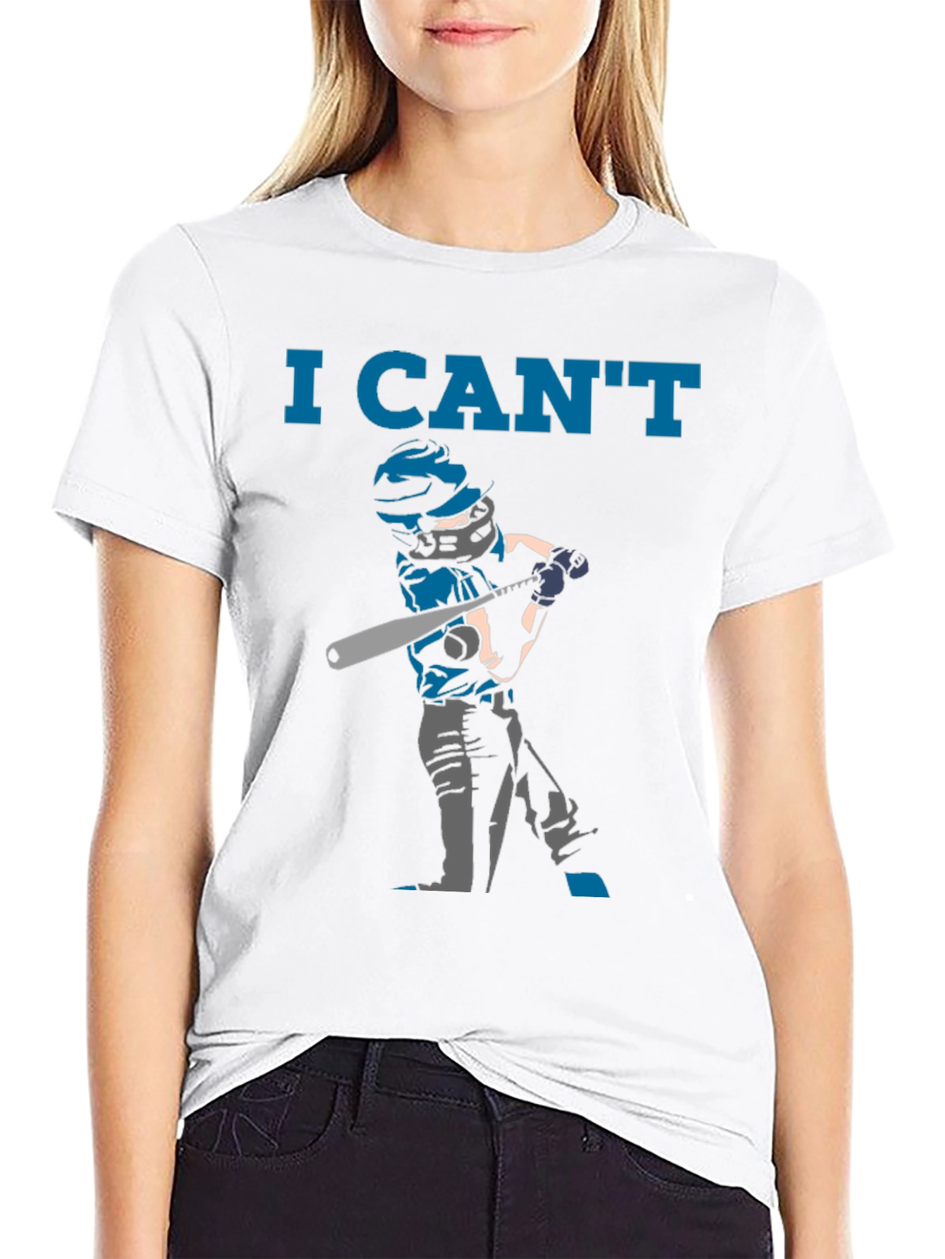 I Cant Baseball T-Shirt