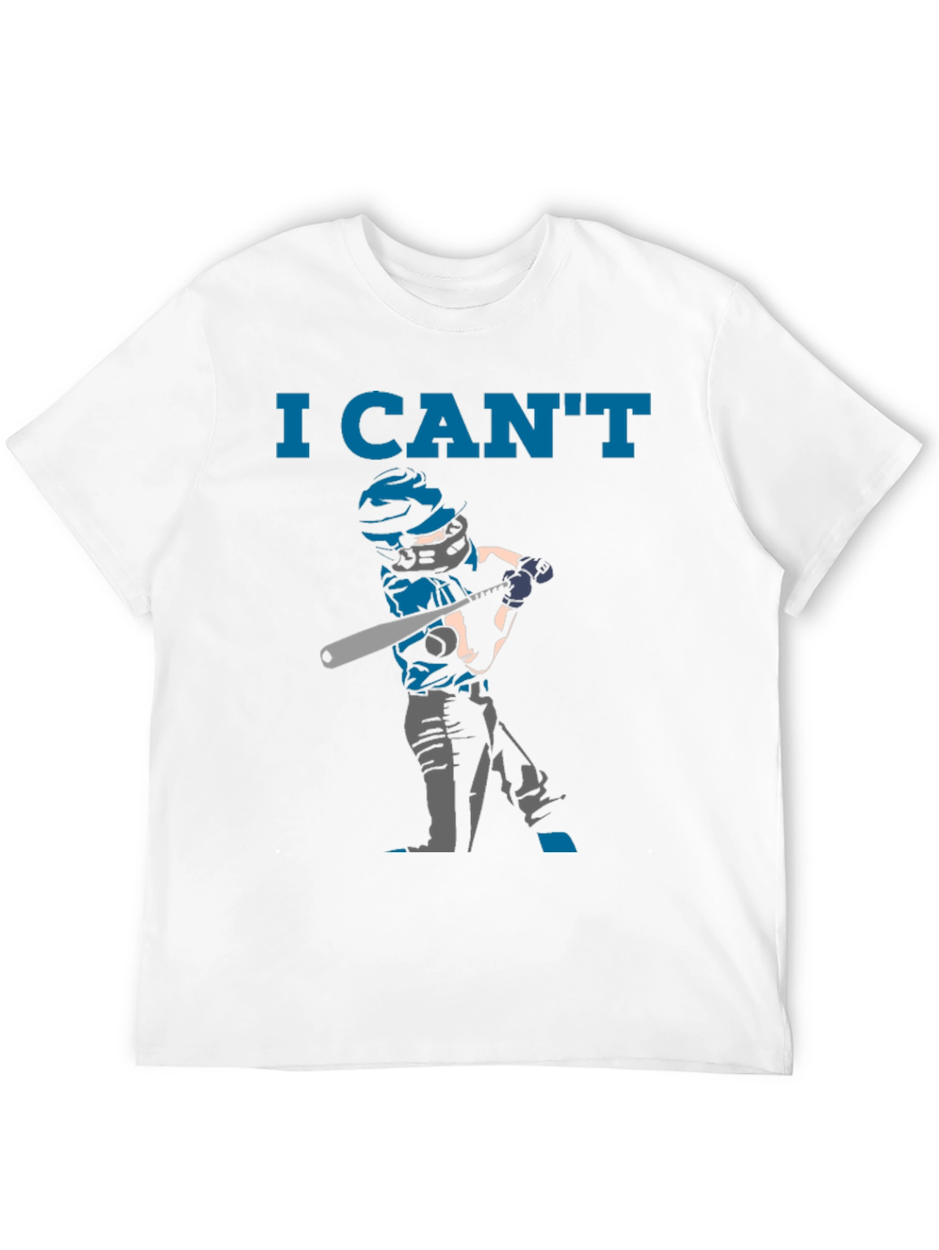 I Cant Baseball T-Shirt