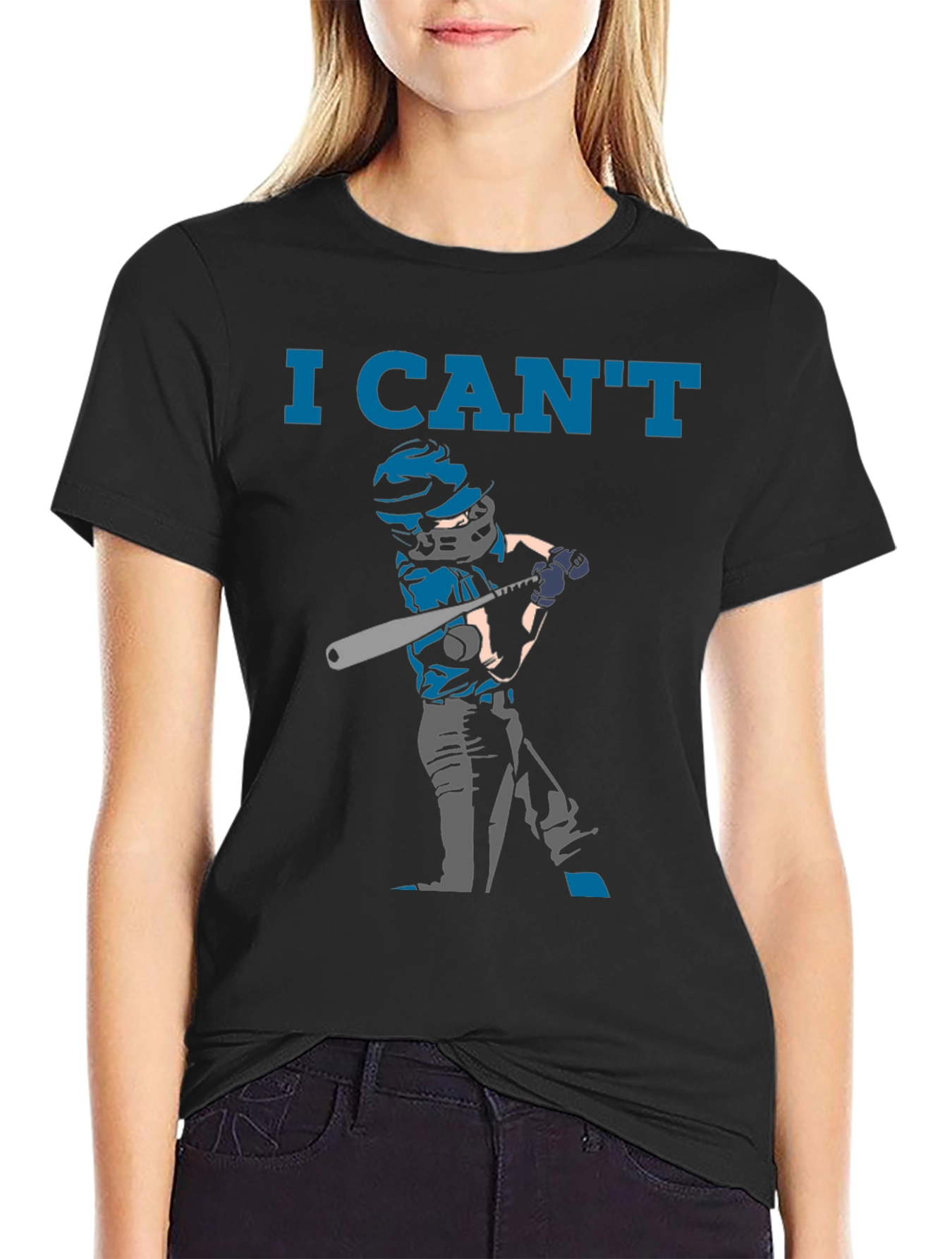 I Cant Baseball T-Shirt