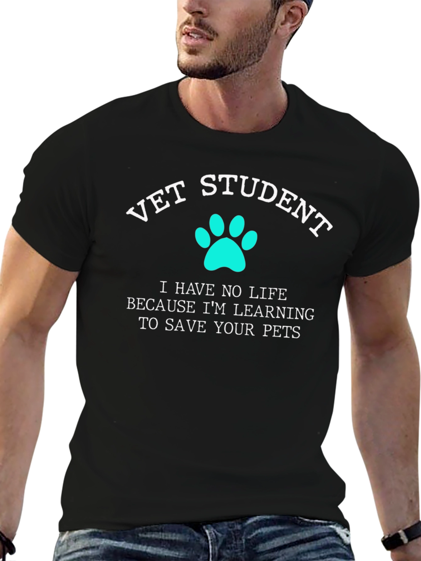 Vet Student Pet Rescue Graphic Tee