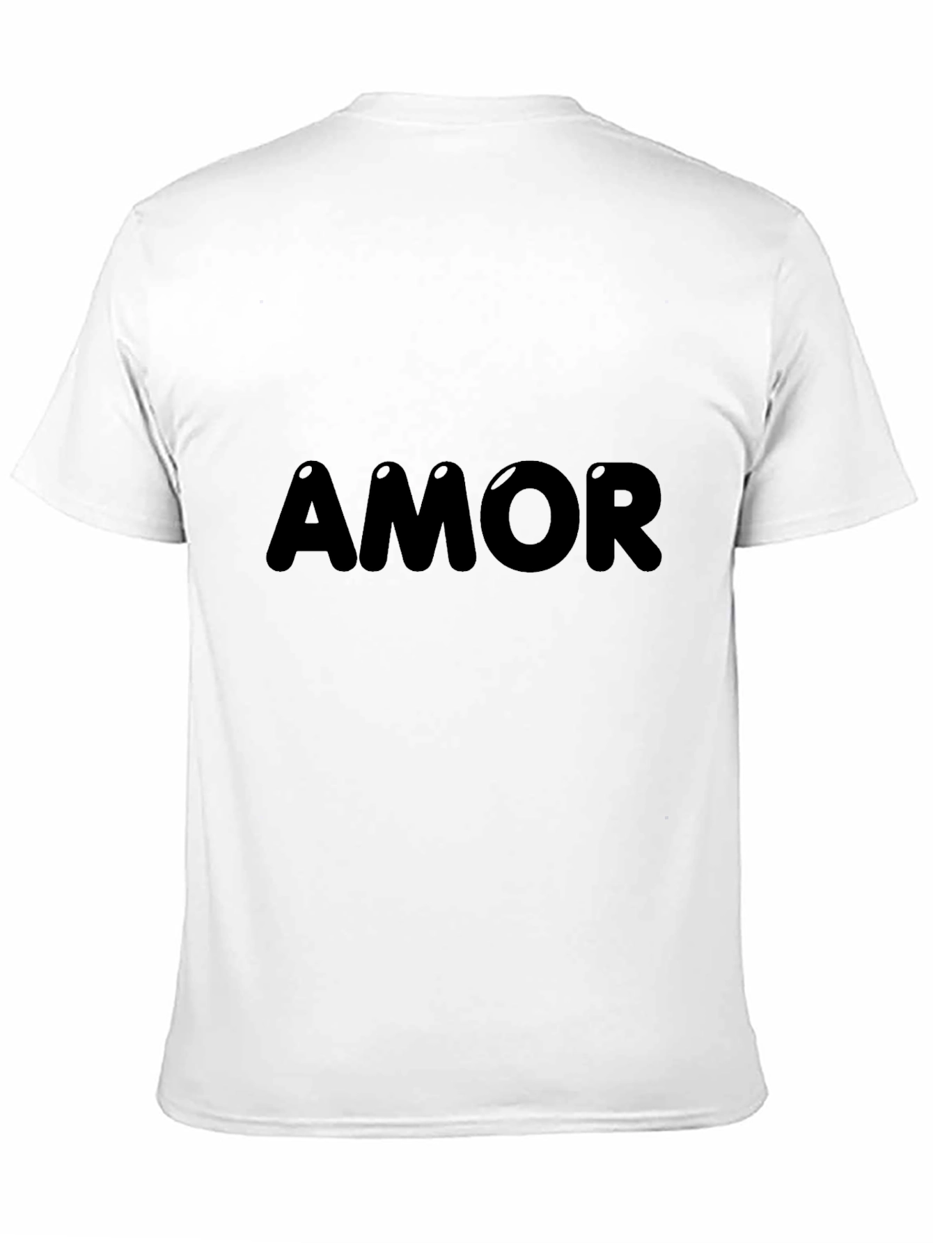 Amor Black T-Shirt - Casual Style