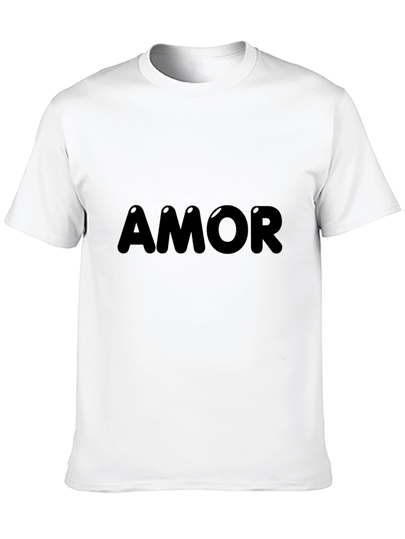 Amor Black T-Shirt - Casual Style