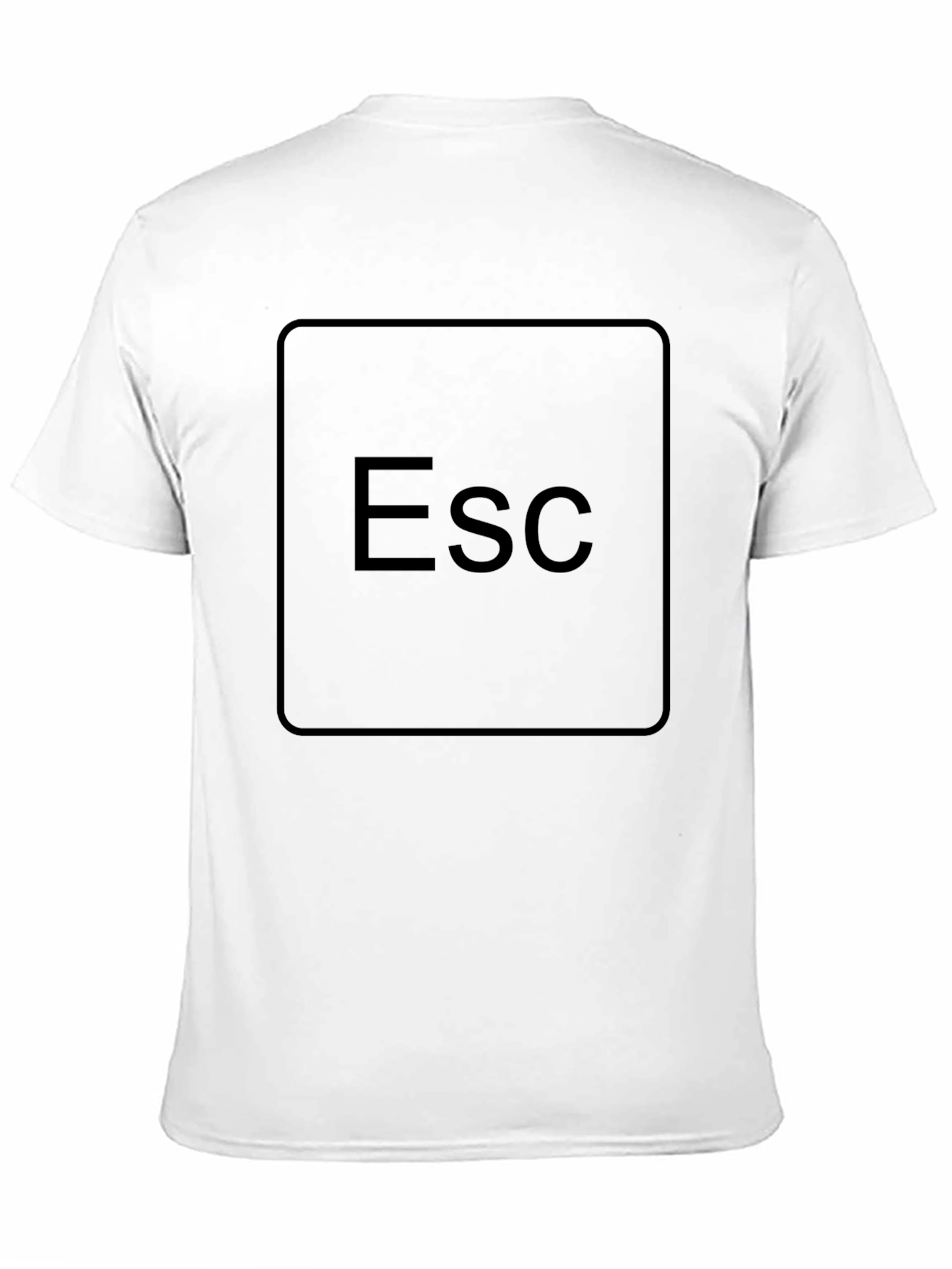 Escape Key T-Shirt - Programmer Humor Tee