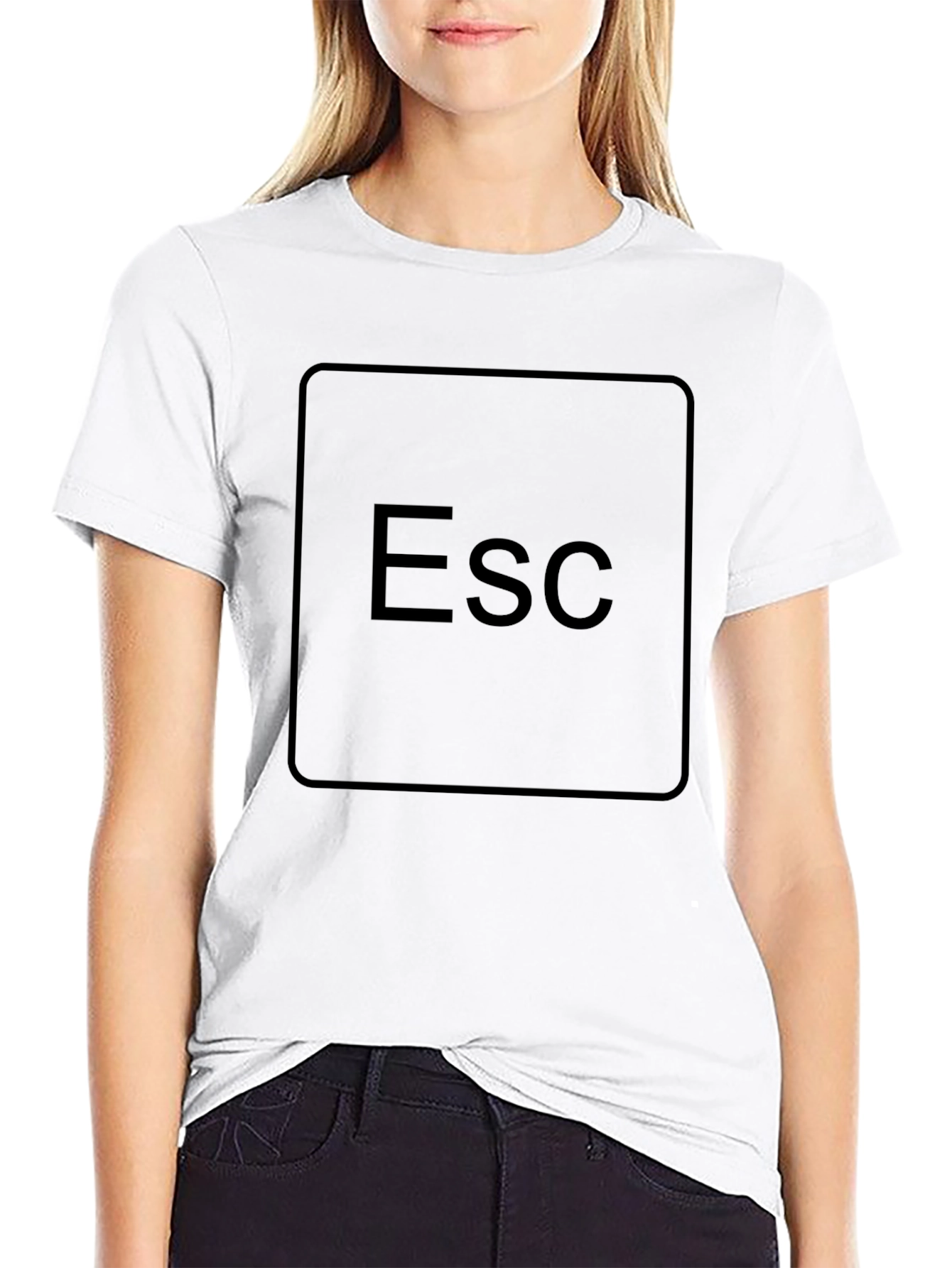 Escape Key T-Shirt - Programmer Humor Tee