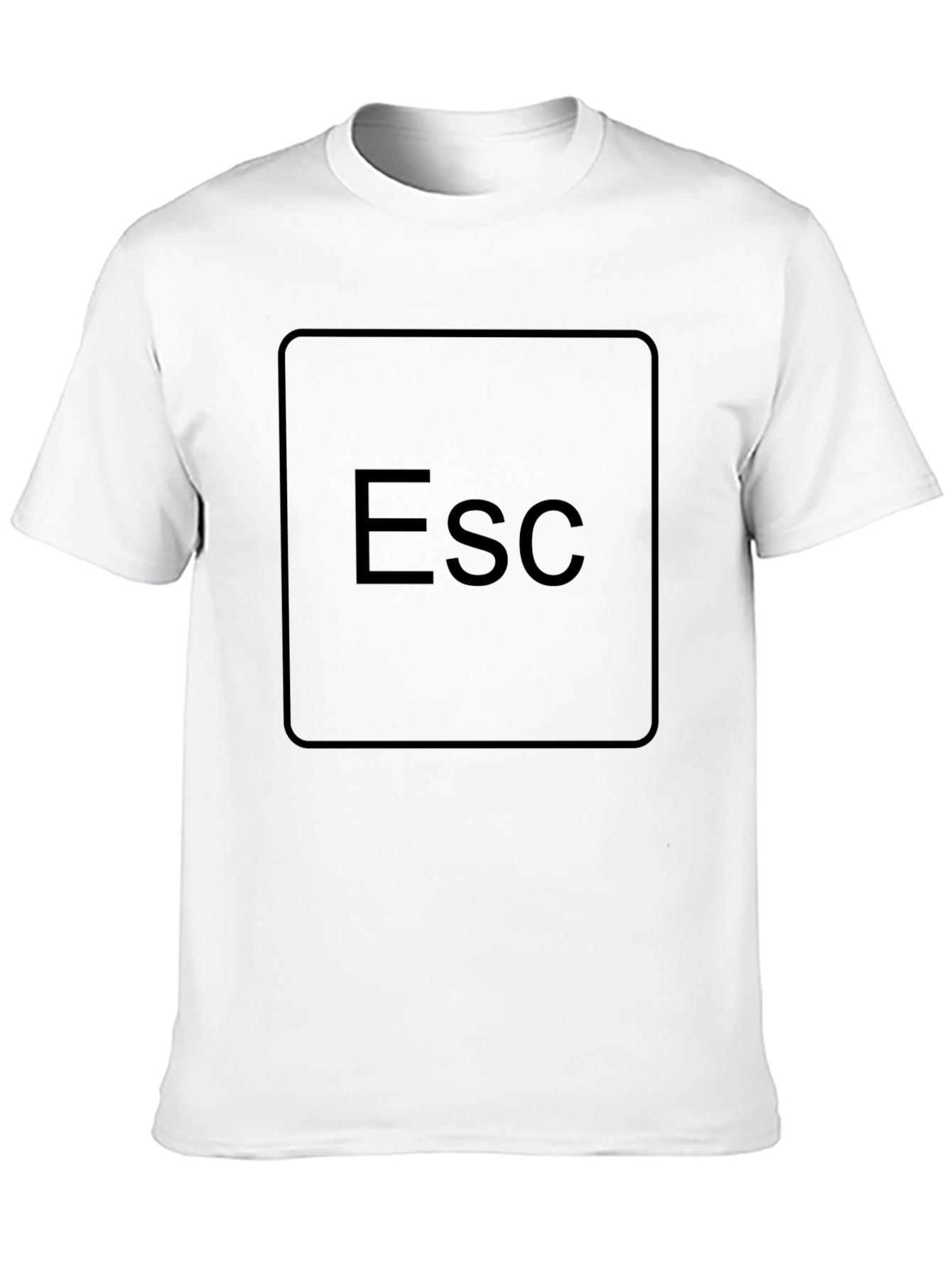Escape Key T-Shirt - Programmer Humor Tee