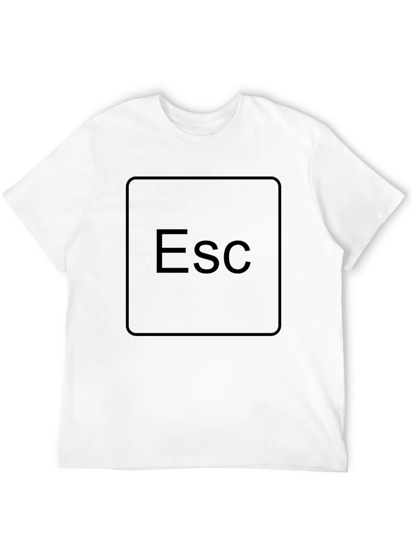 Escape Key T-Shirt - Programmer Humor Tee