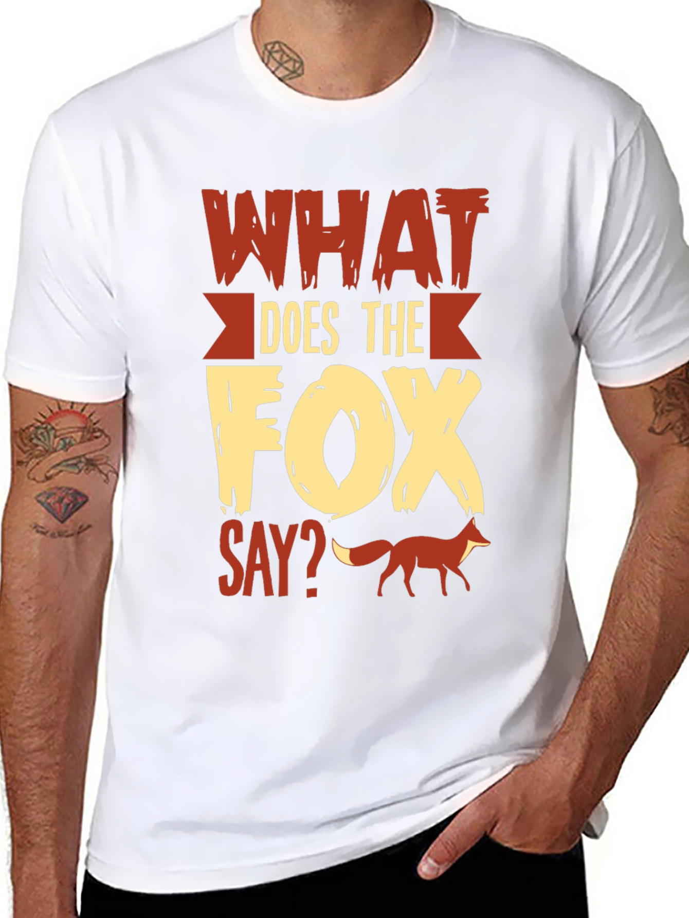 What Does the Fox Say? Graphic Tee