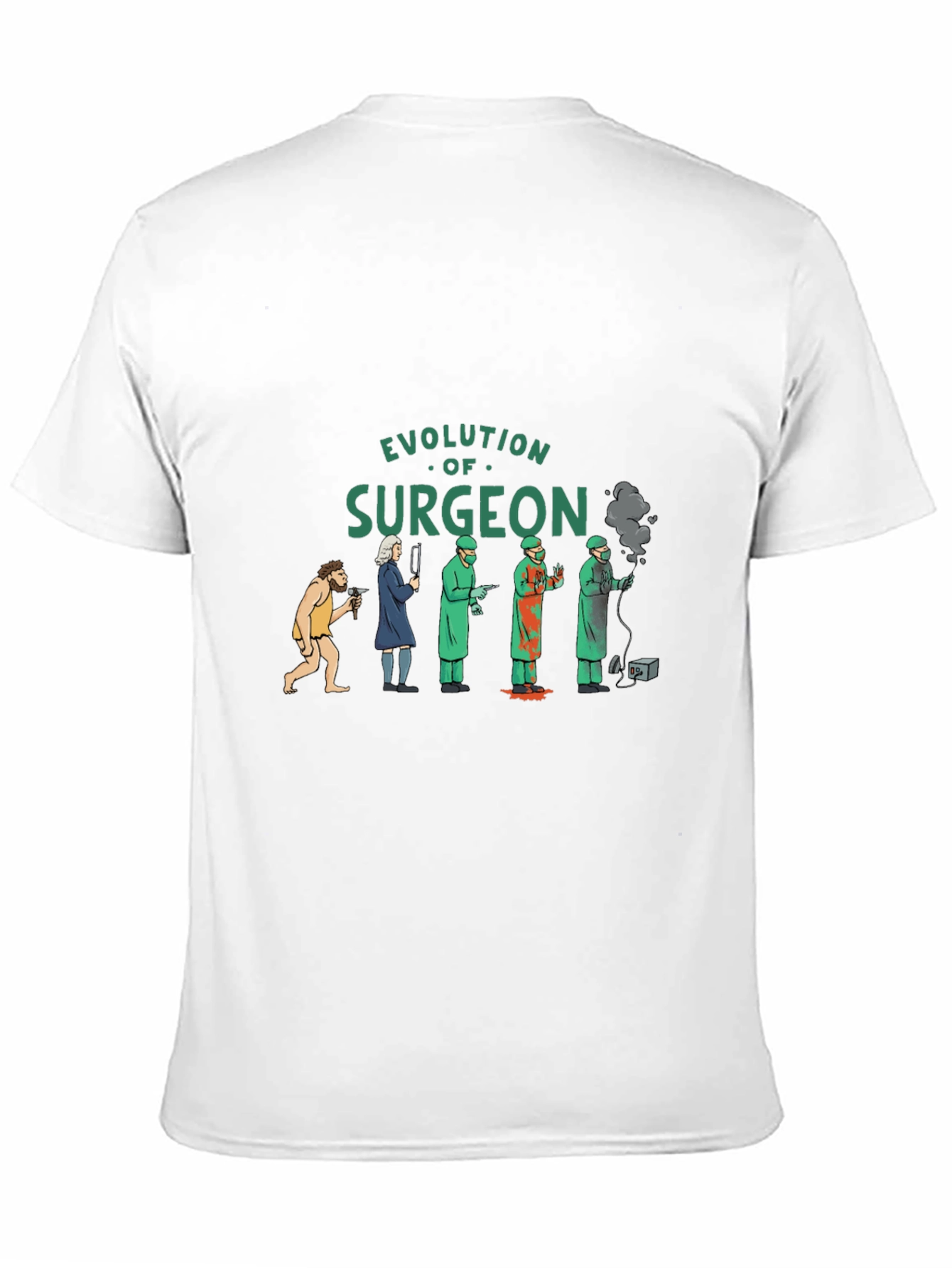 Evolution of Surgeon Graphic T-Shirt