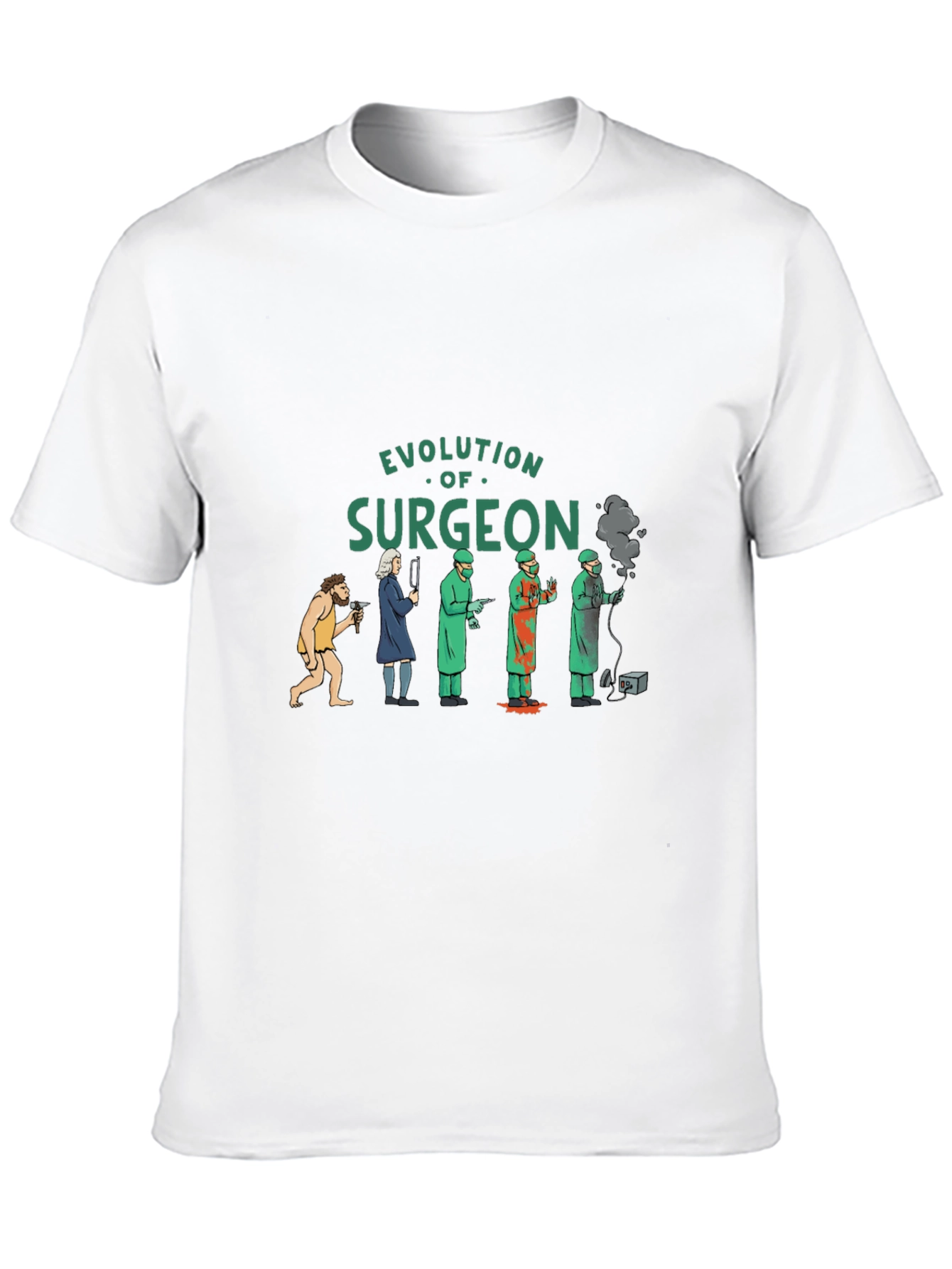 Evolution of Surgeon Graphic T-Shirt