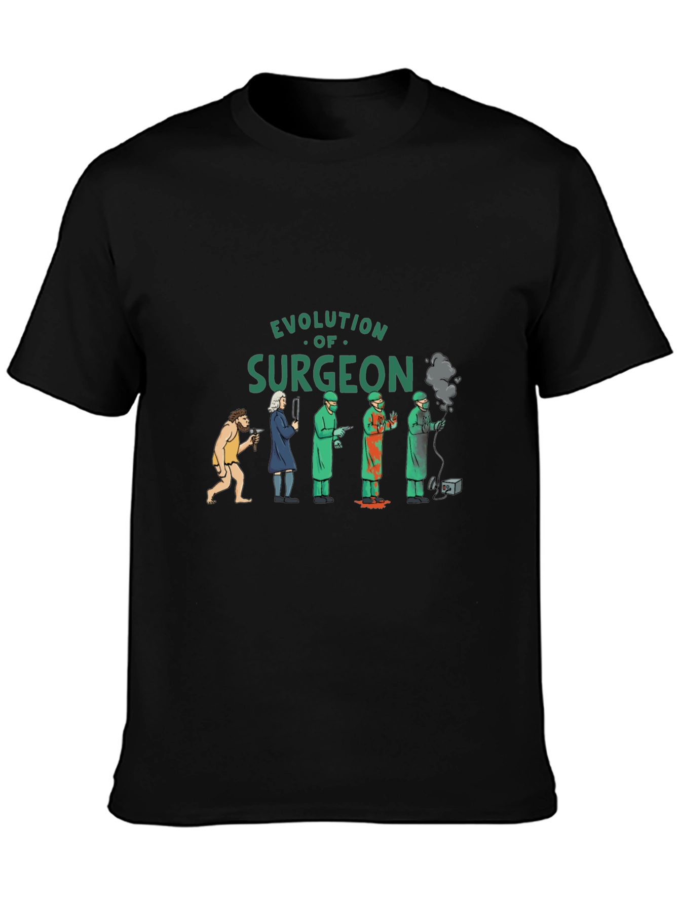 Evolution of Surgeon Graphic T-Shirt
