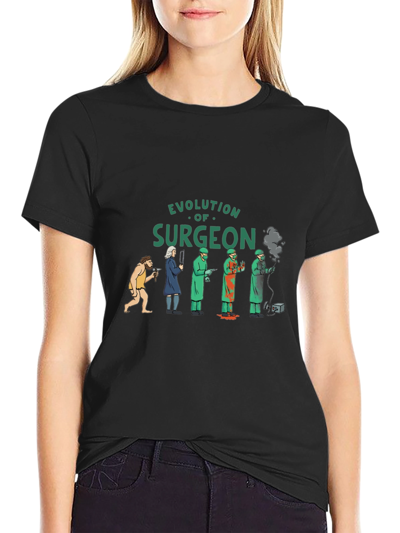 Evolution of Surgeon Graphic T-Shirt