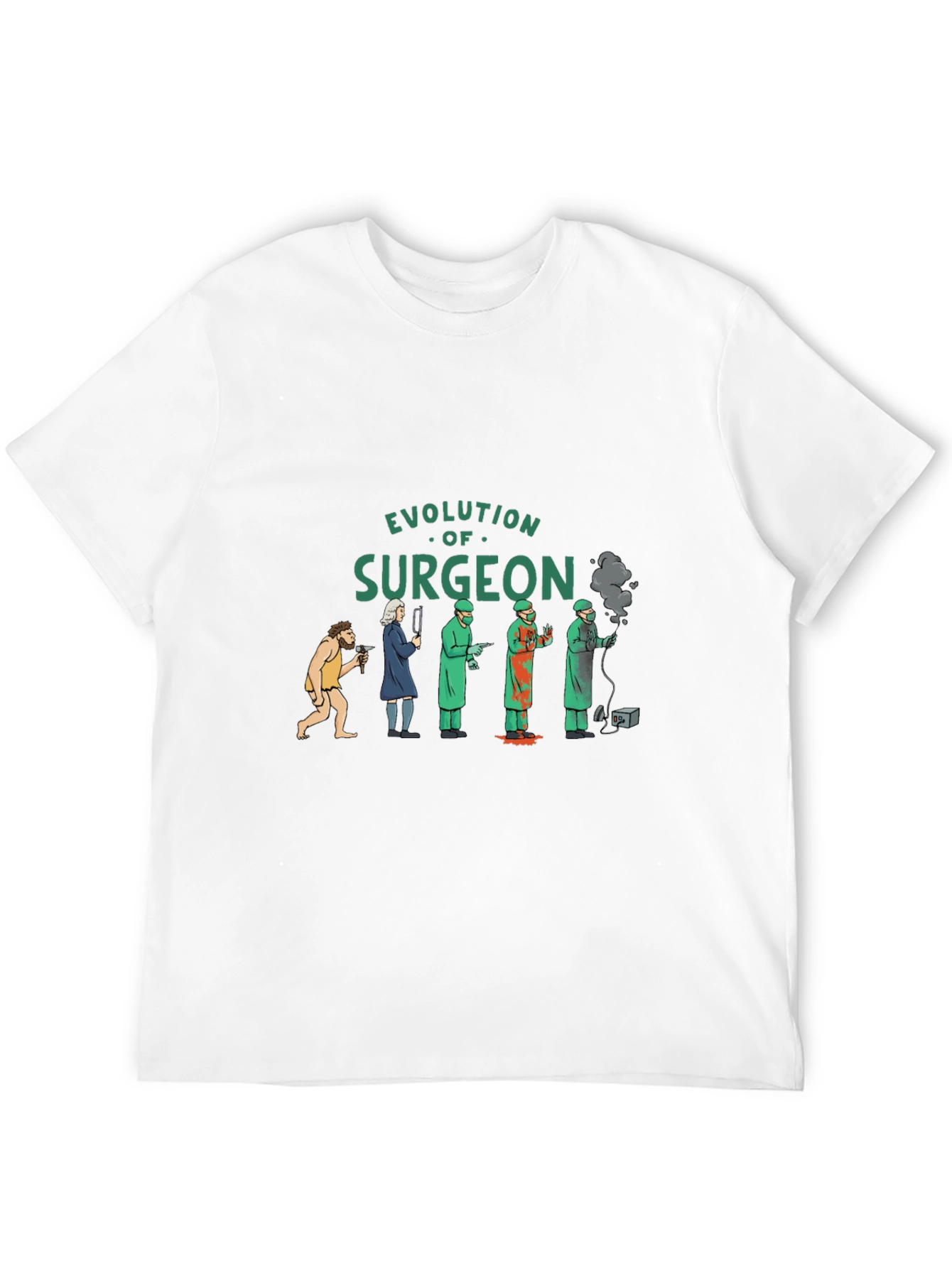 Evolution of Surgeon Graphic T-Shirt