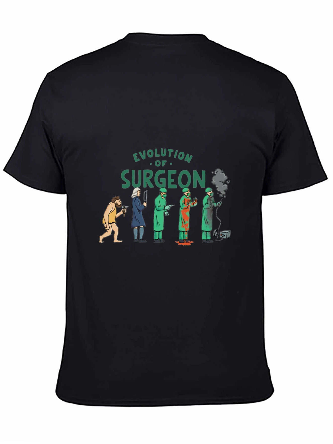 Evolution of Surgeon Graphic T-Shirt