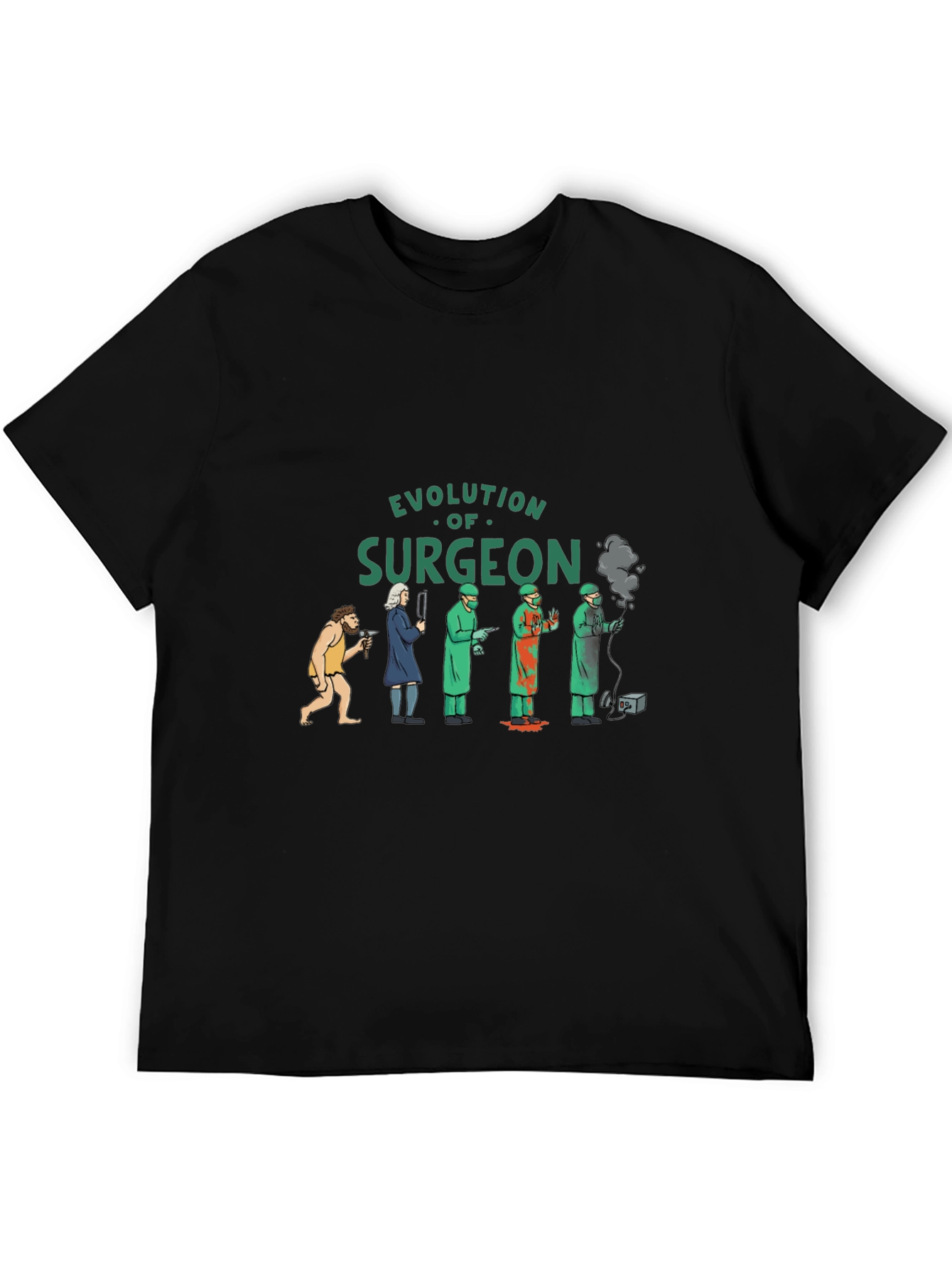 Evolution of Surgeon Graphic T-Shirt