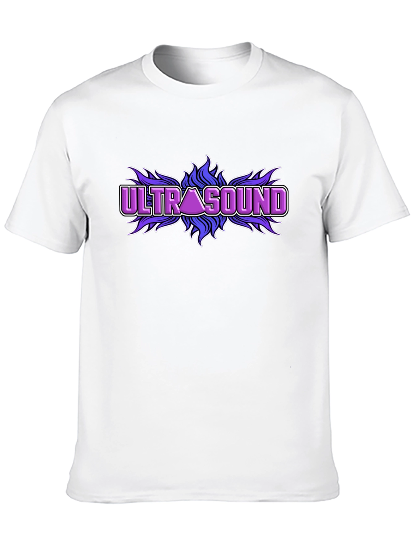 Ultrasound Graphic T-Shirt - Black Cotton Tee