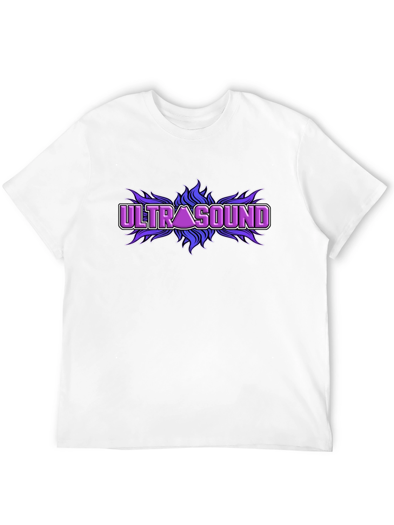 Ultrasound Graphic T-Shirt - Black Cotton Tee