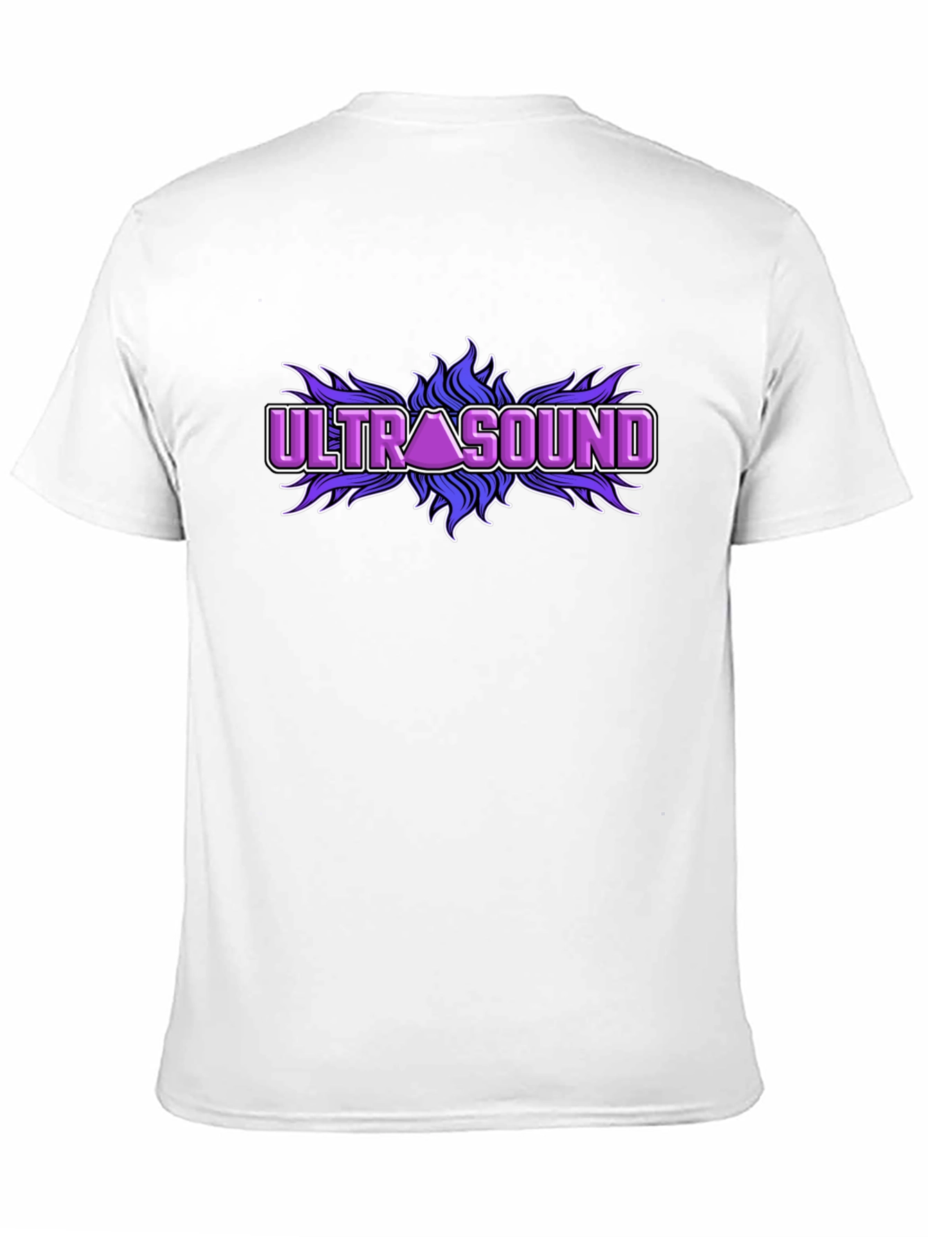 Ultrasound Graphic T-Shirt - Black Cotton Tee