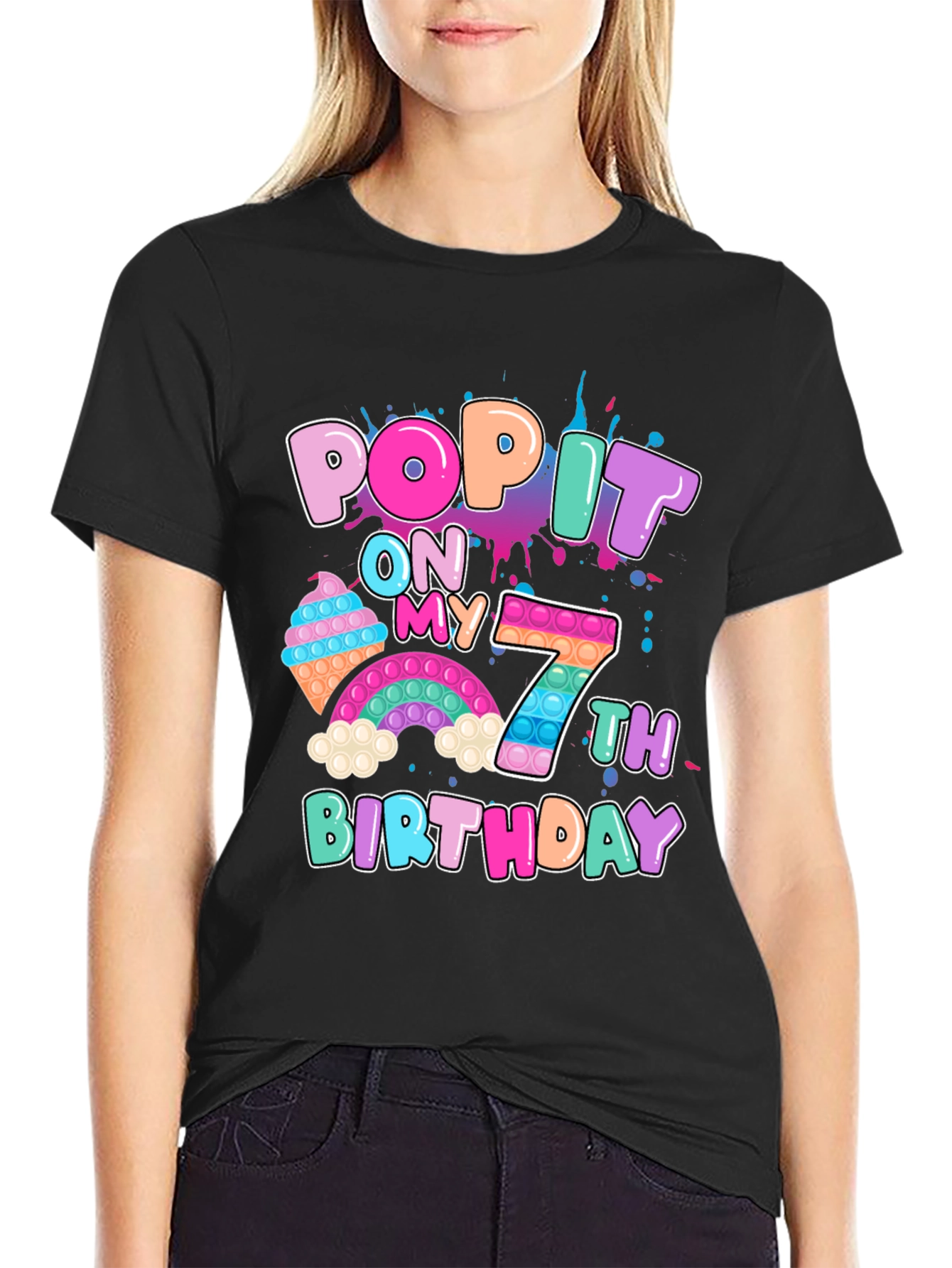 Pop It On My 7th Birthday T-Shirt