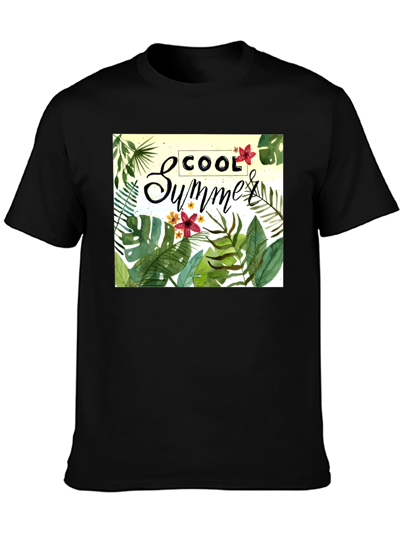 Cool Summer Graphic Print T-Shirt