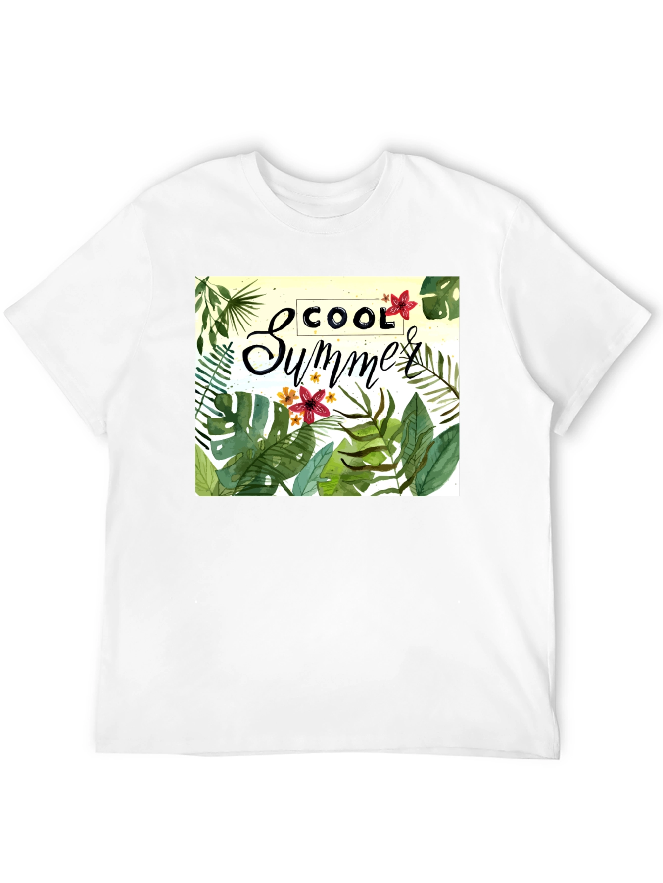 Cool Summer Graphic Print T-Shirt
