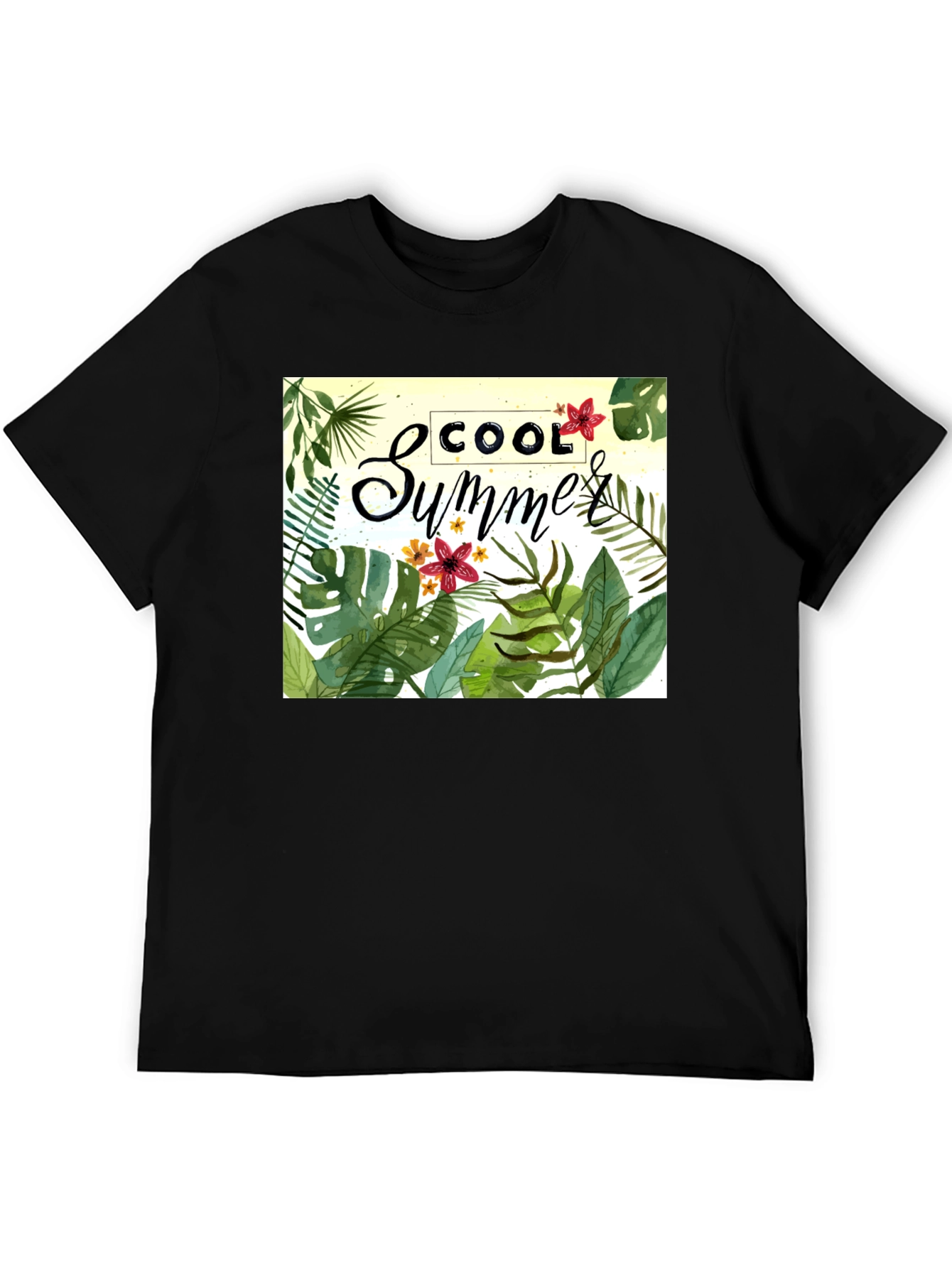 Cool Summer Graphic Print T-Shirt