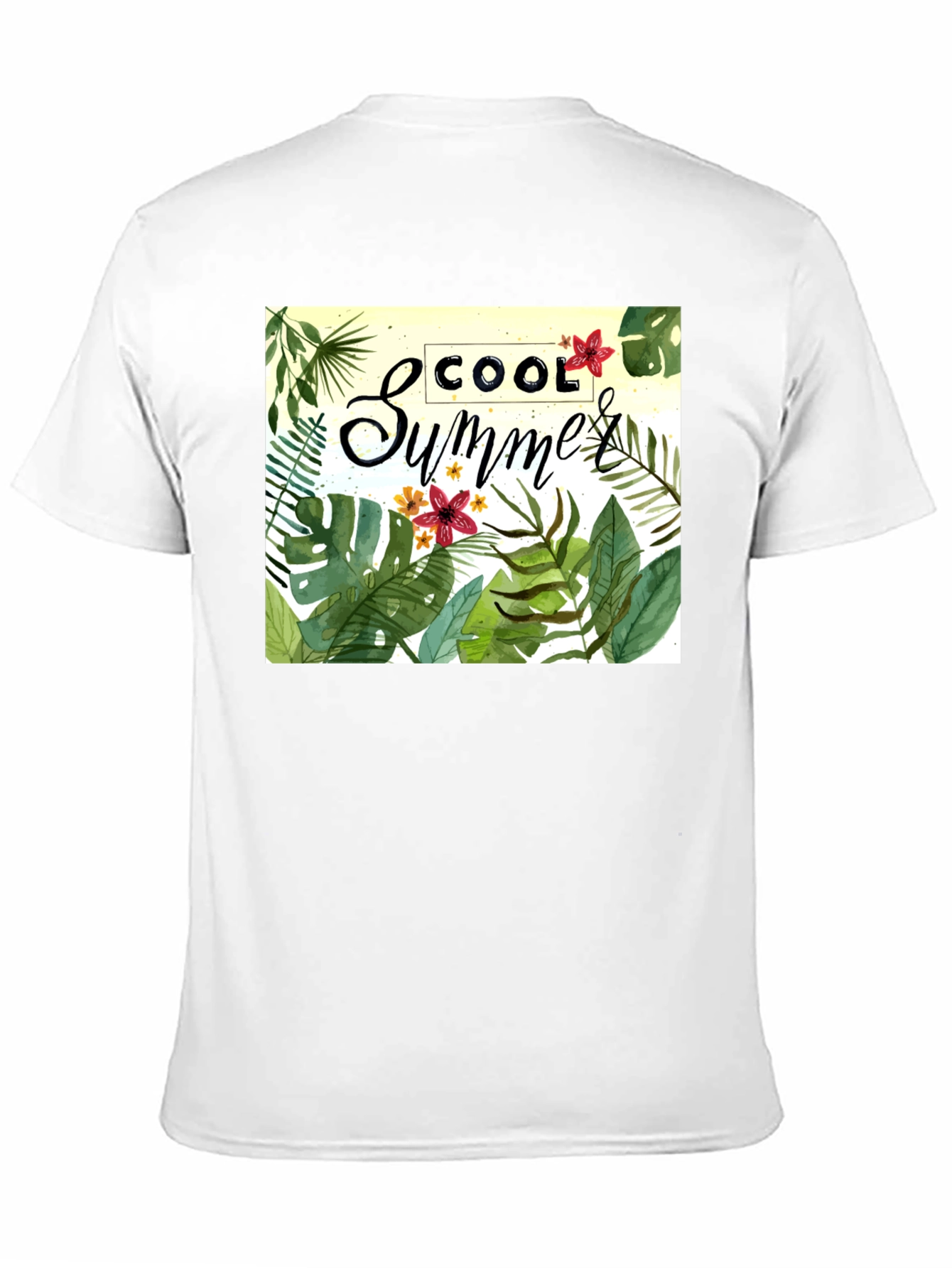 Cool Summer Graphic Print T-Shirt