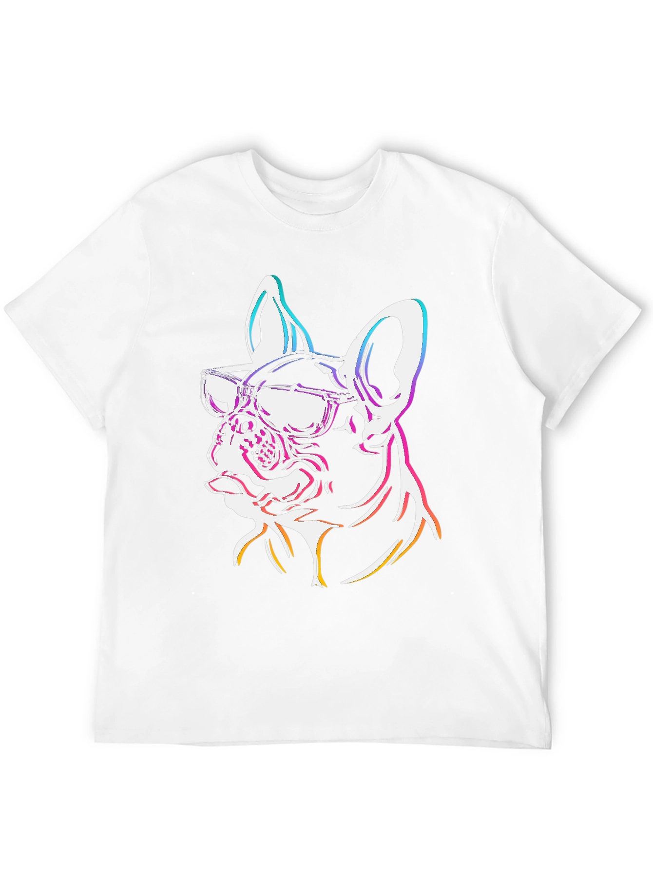Cool French Bulldog Graphic Tee
