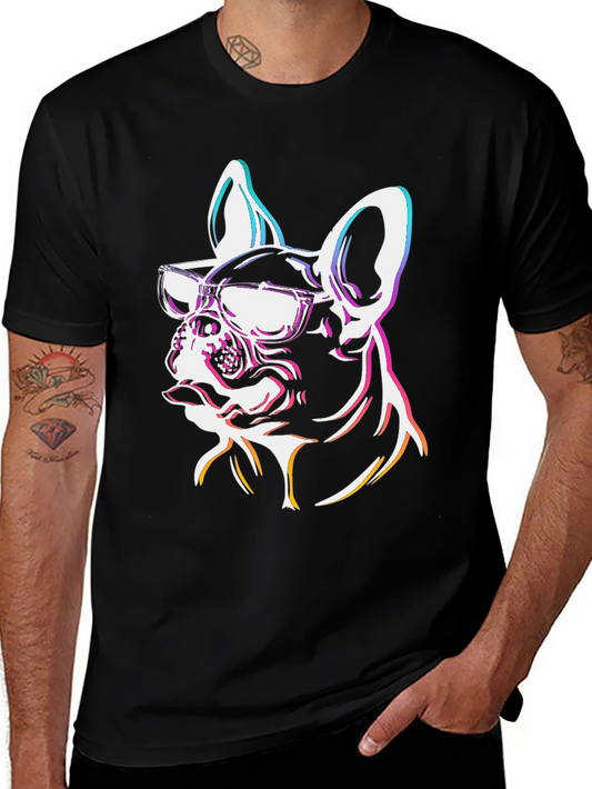 Cool French Bulldog Graphic Tee