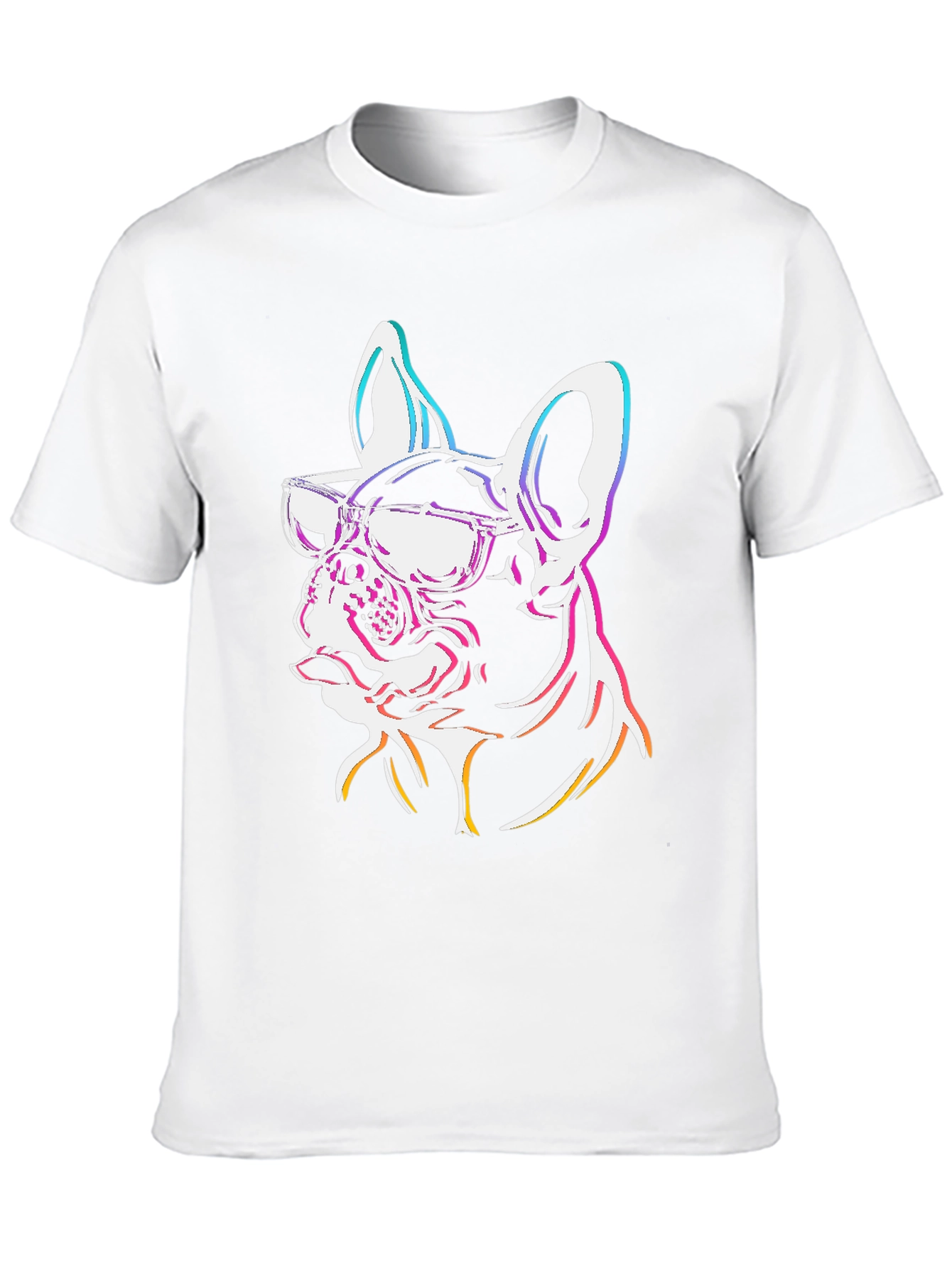 Cool French Bulldog Graphic Tee