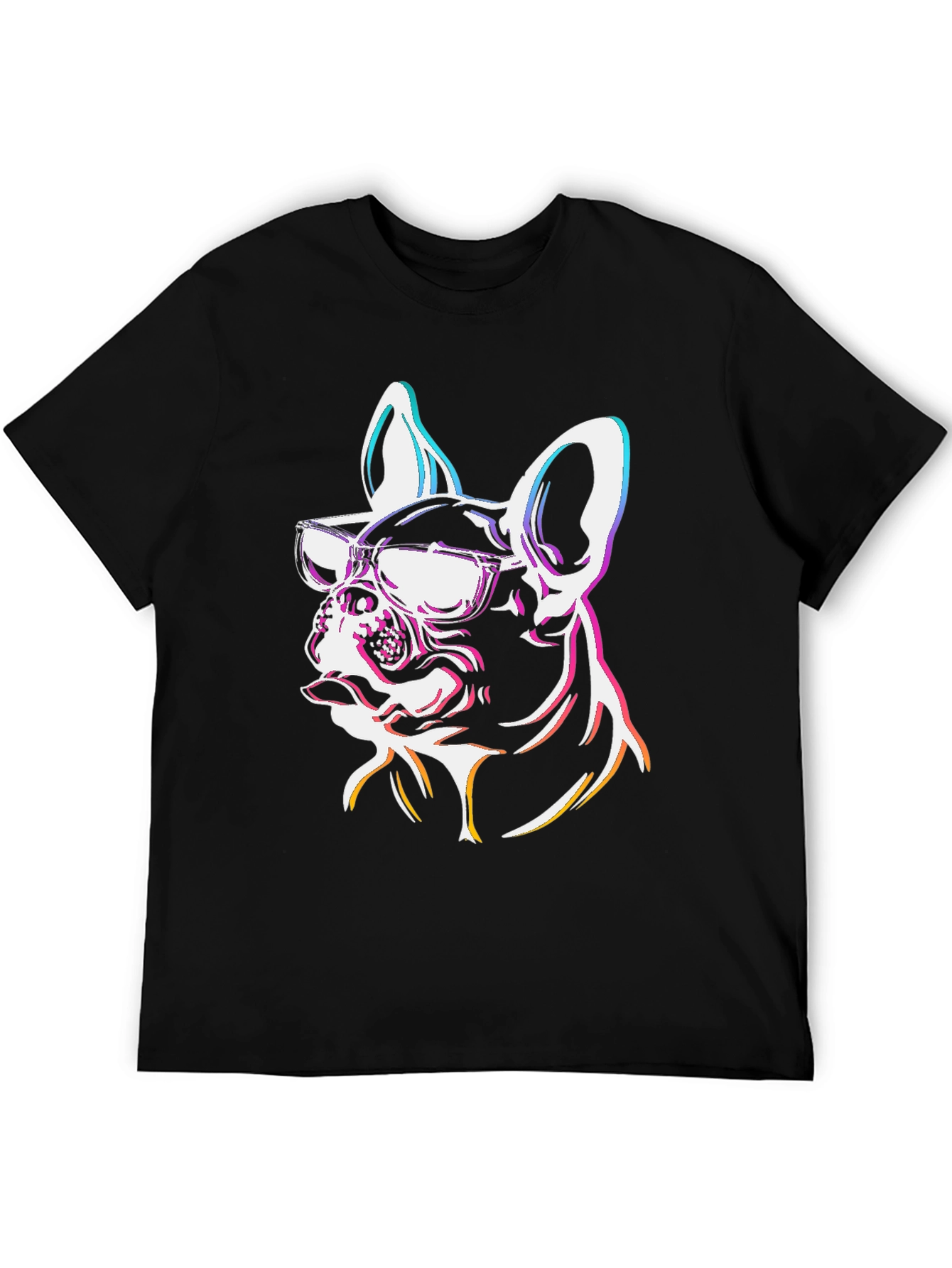 Cool French Bulldog Graphic Tee