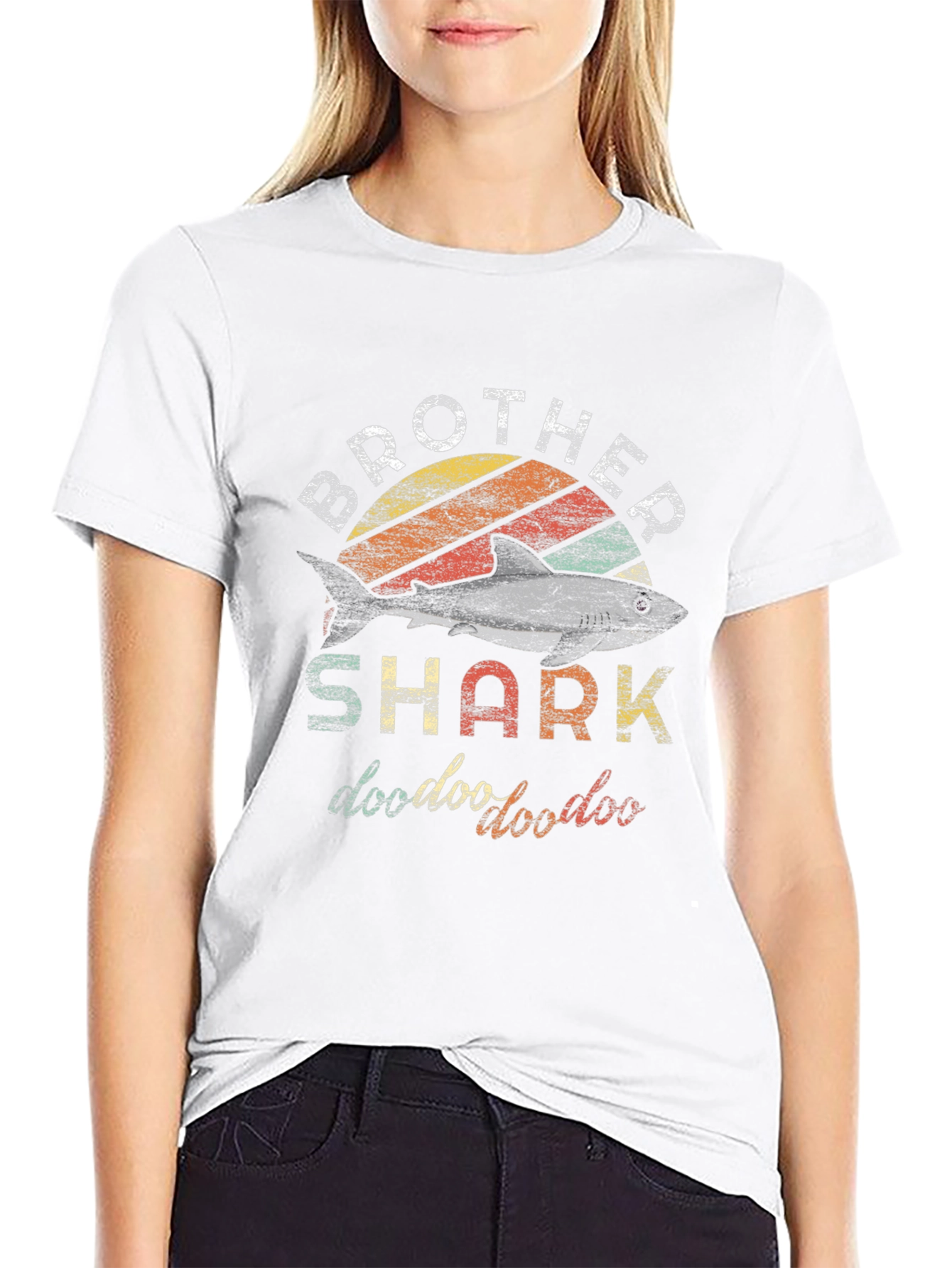 Brother Shark T-Shirt - Doo Doo Doo