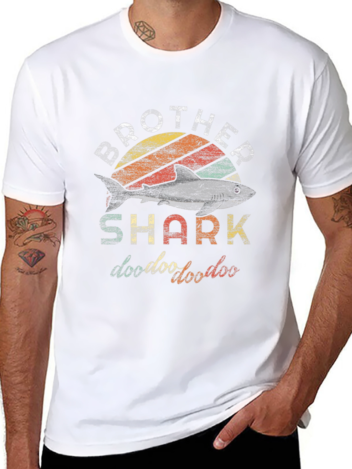 Brother Shark T-Shirt - Doo Doo Doo