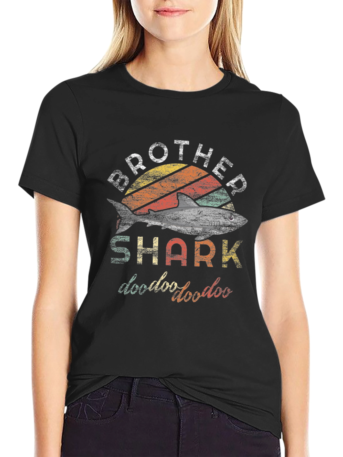 Brother Shark T-Shirt - Doo Doo Doo