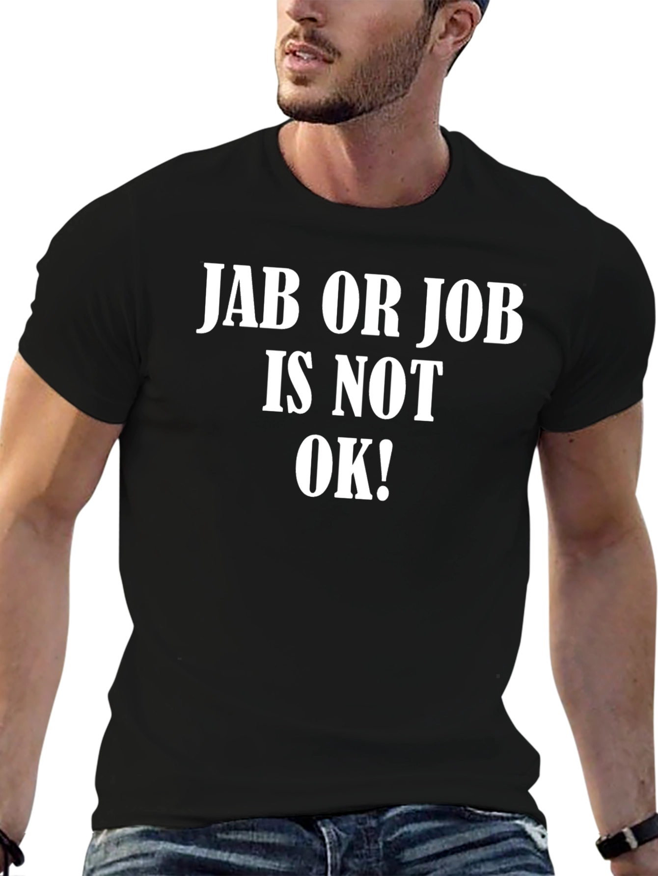 Jab or Job T-Shirt - Statement Tee