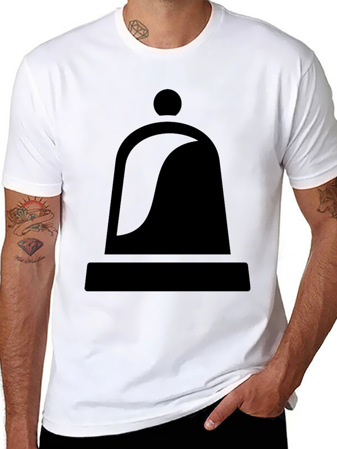 Mystery Black Bell Graphic Tee