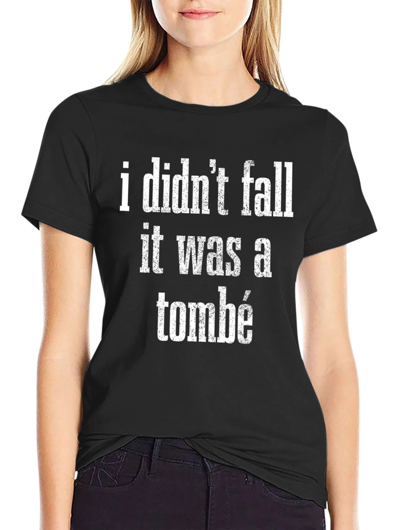 Funny Dance T-Shirt - I Didnt Fall Tombe