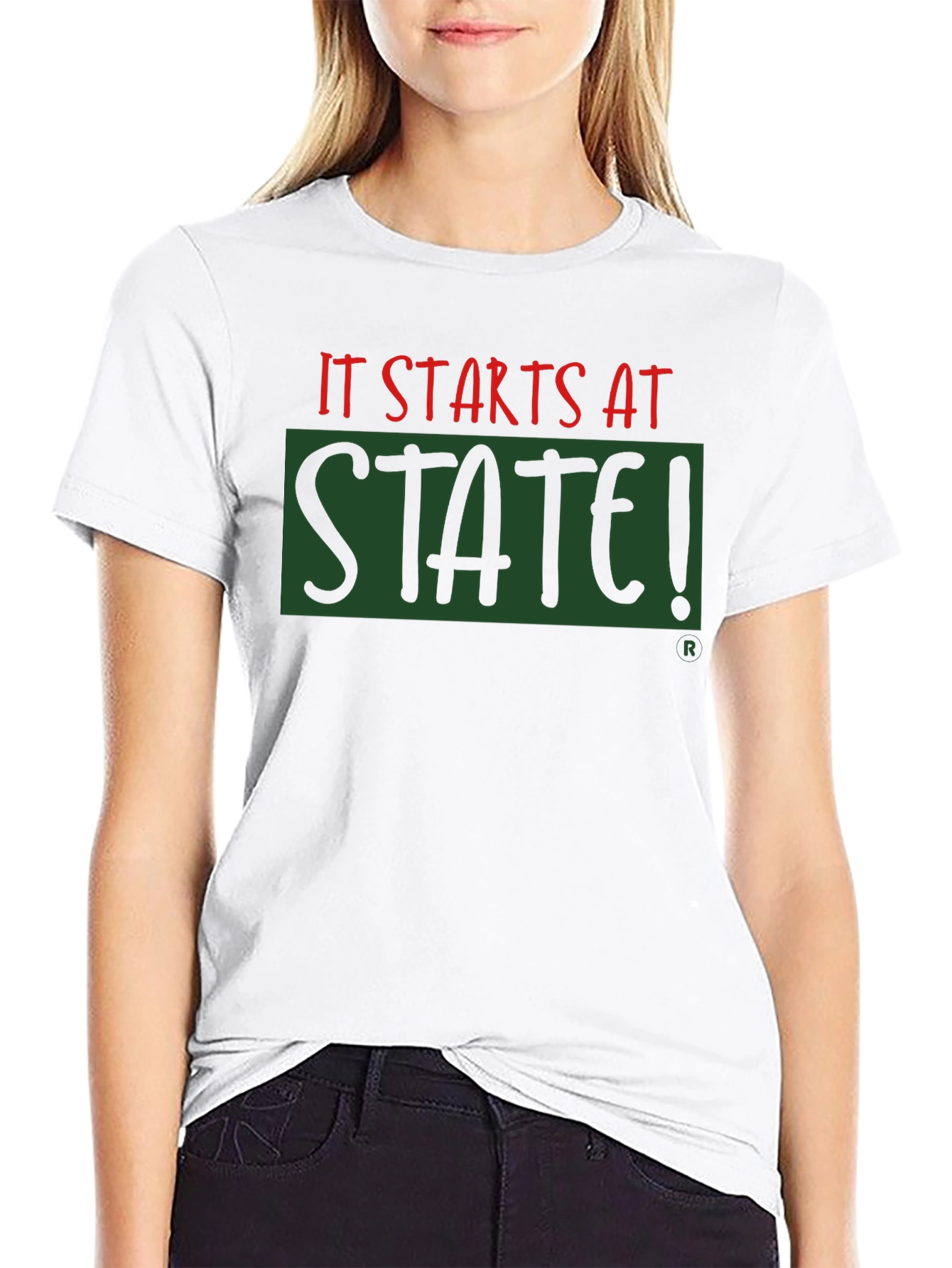 It Starts At State! Graphic T-Shirt