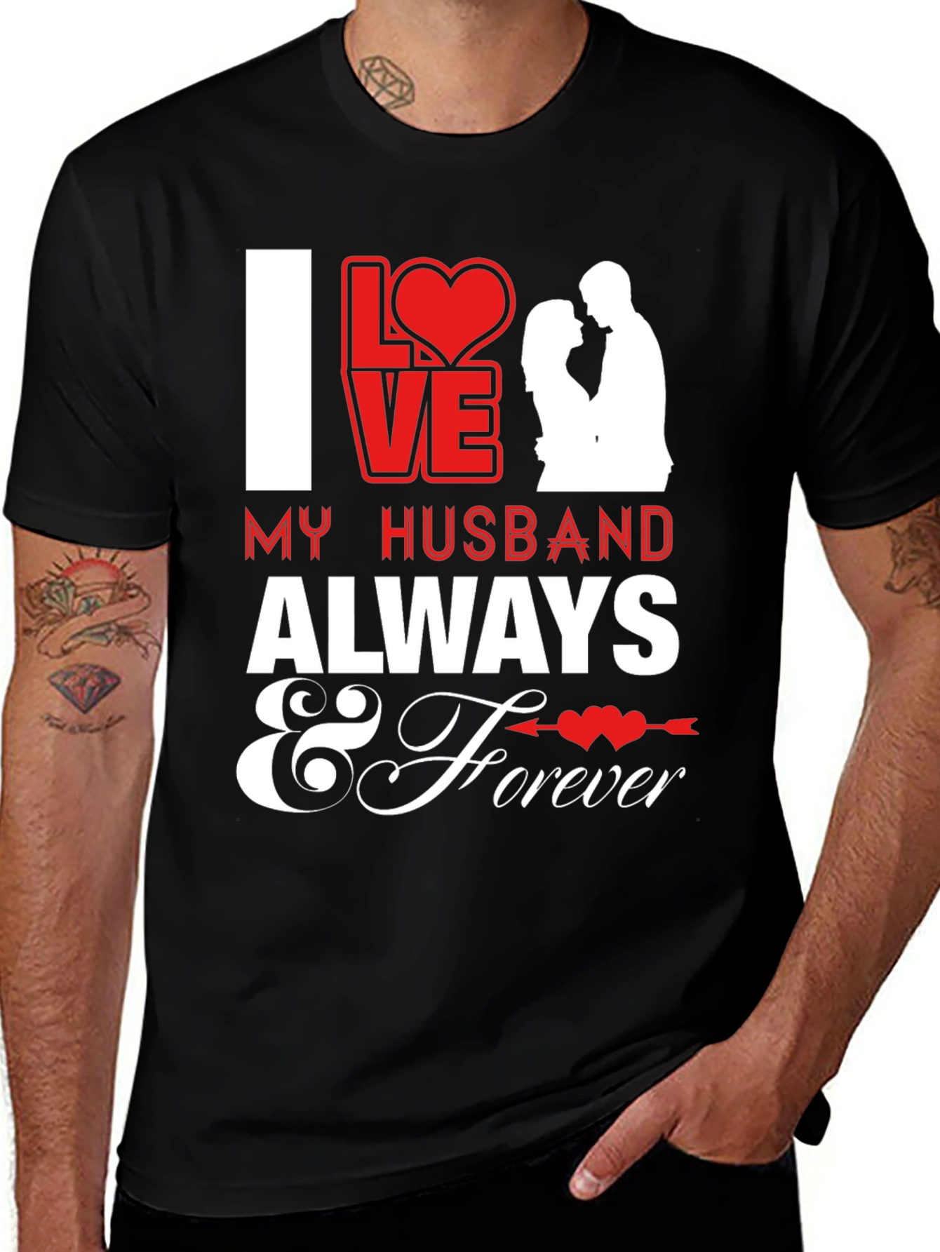 I Love My Husband Graphic Tee