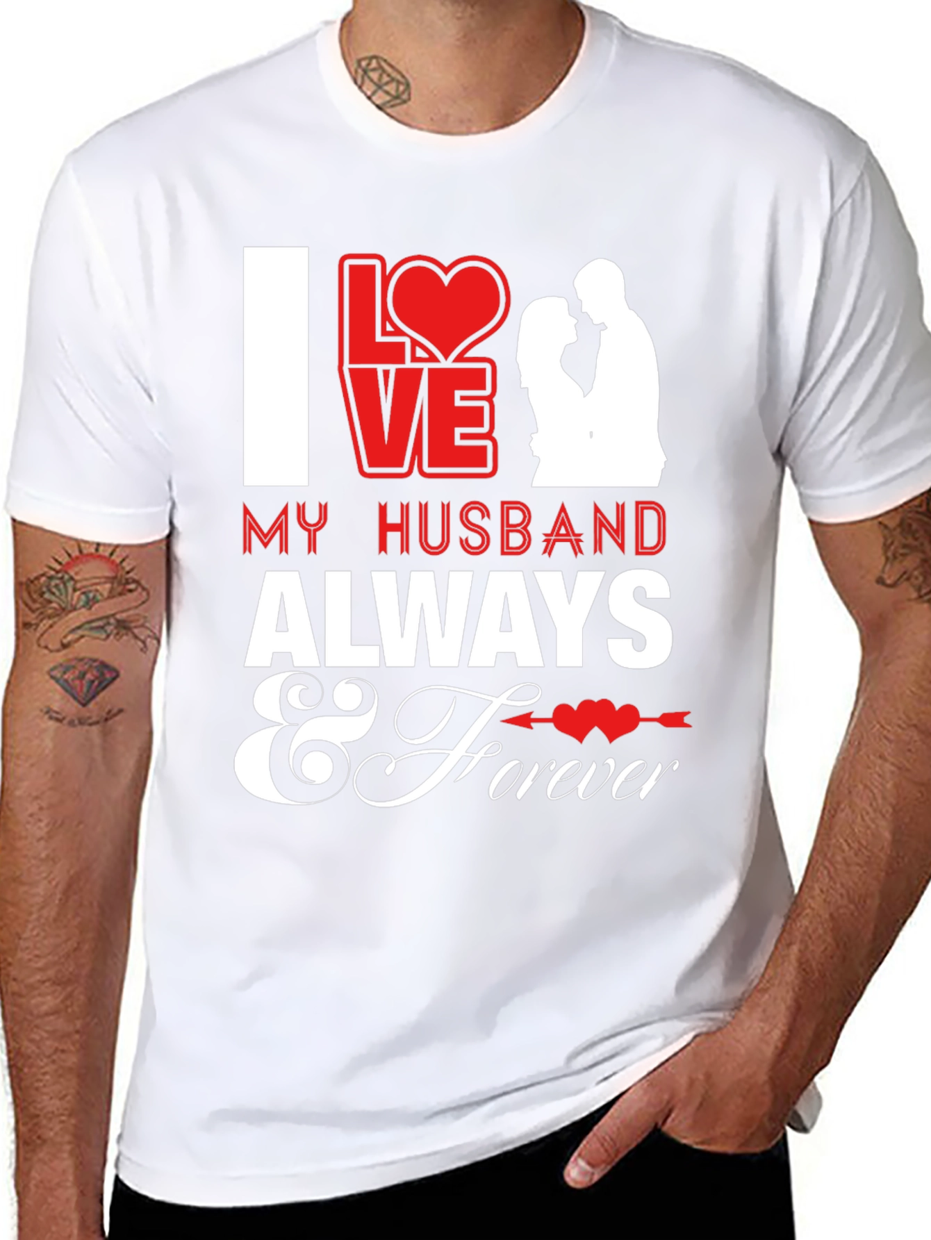 I Love My Husband Graphic Tee