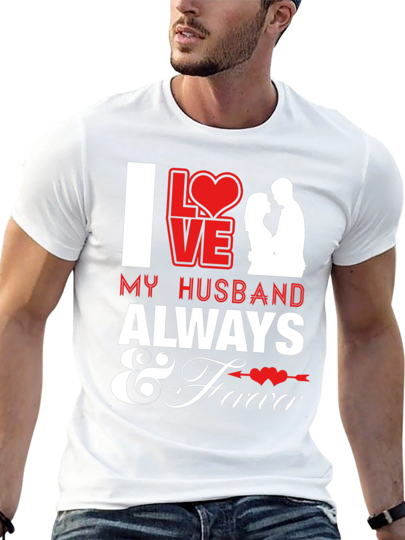 I Love My Husband Graphic Tee