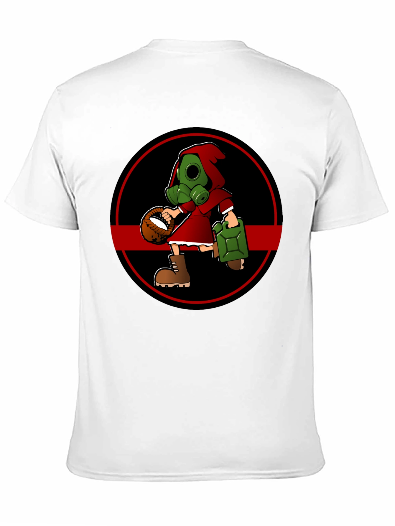 Gas Mask Little Red Riding Hood T-Shirt