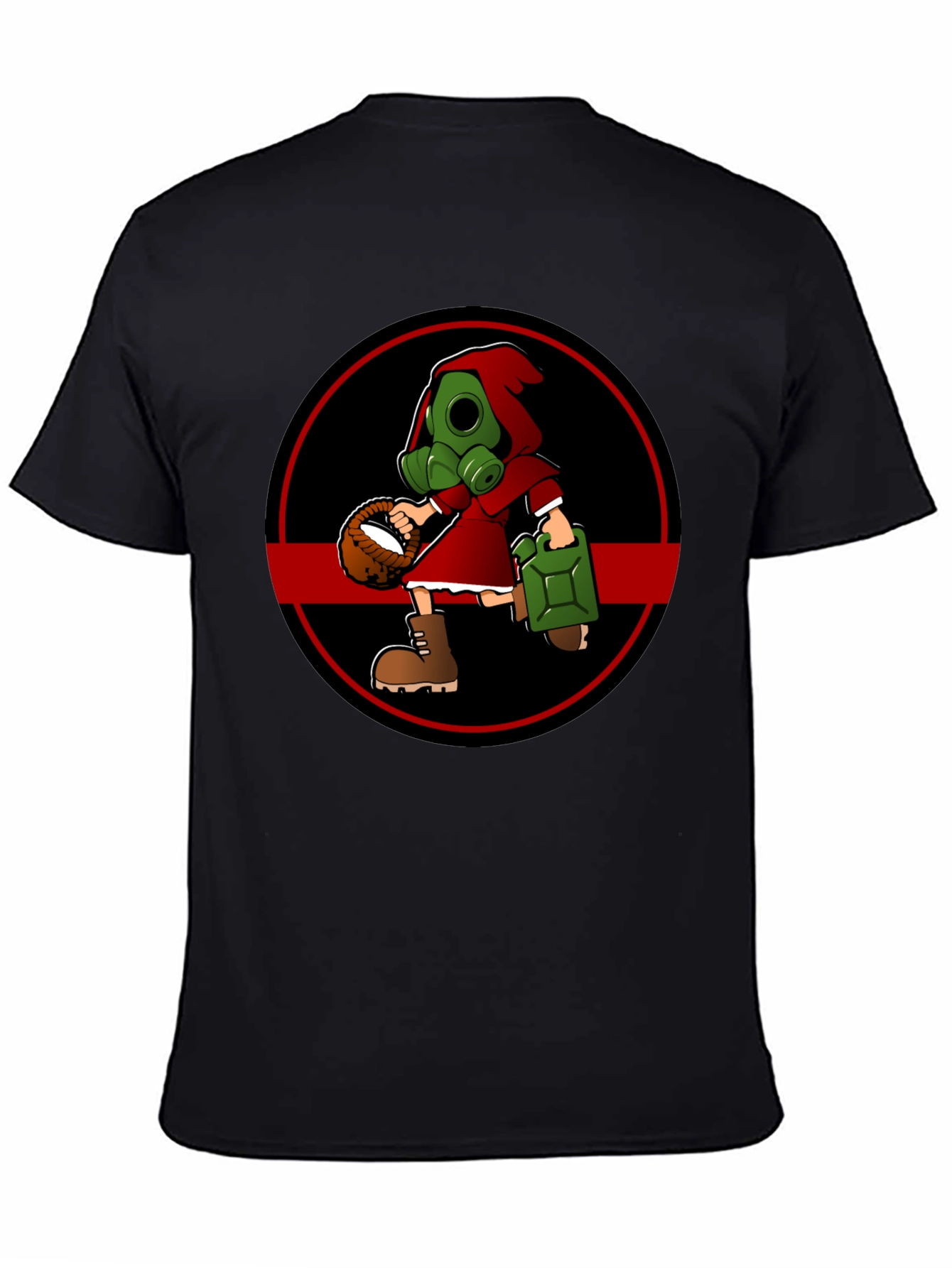 Gas Mask Little Red Riding Hood T-Shirt