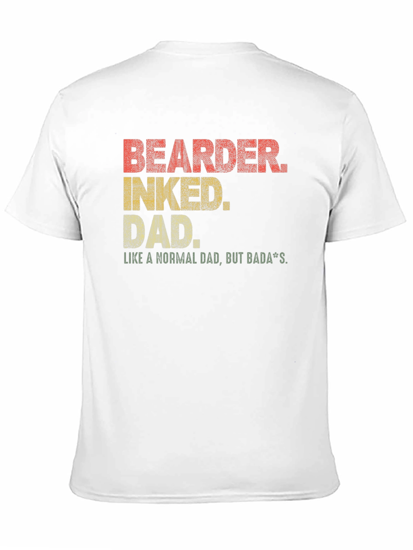 Bearder Inked Dad Graphic T-Shirt
