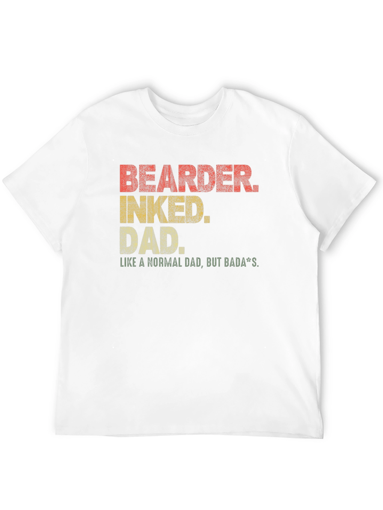 Bearder Inked Dad Graphic T-Shirt